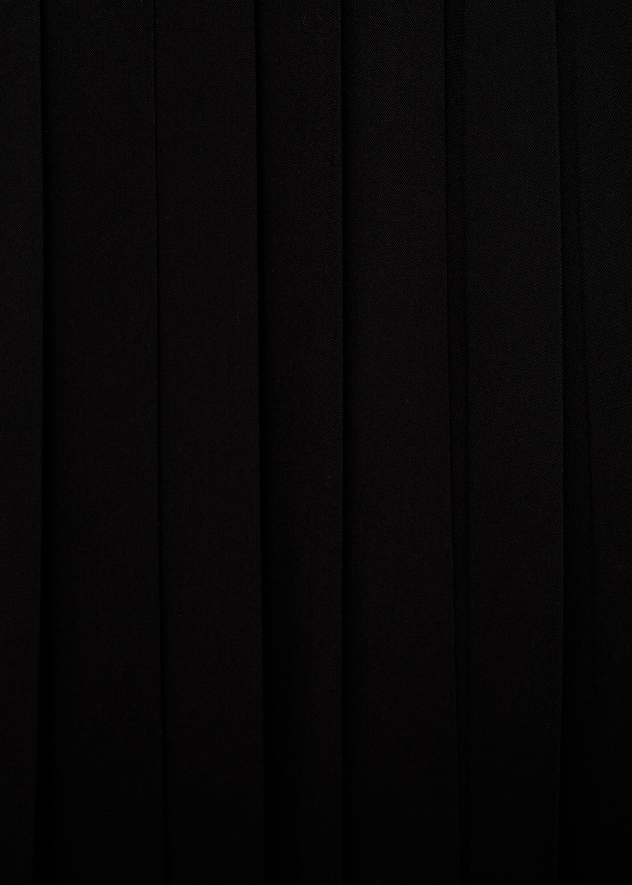 Double-belted pleated skirt - Details of the article 0