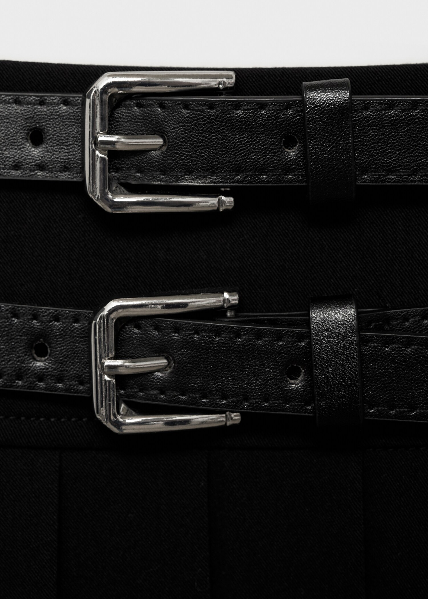 Jupe plissée ceinture double - Détail de l'article 8