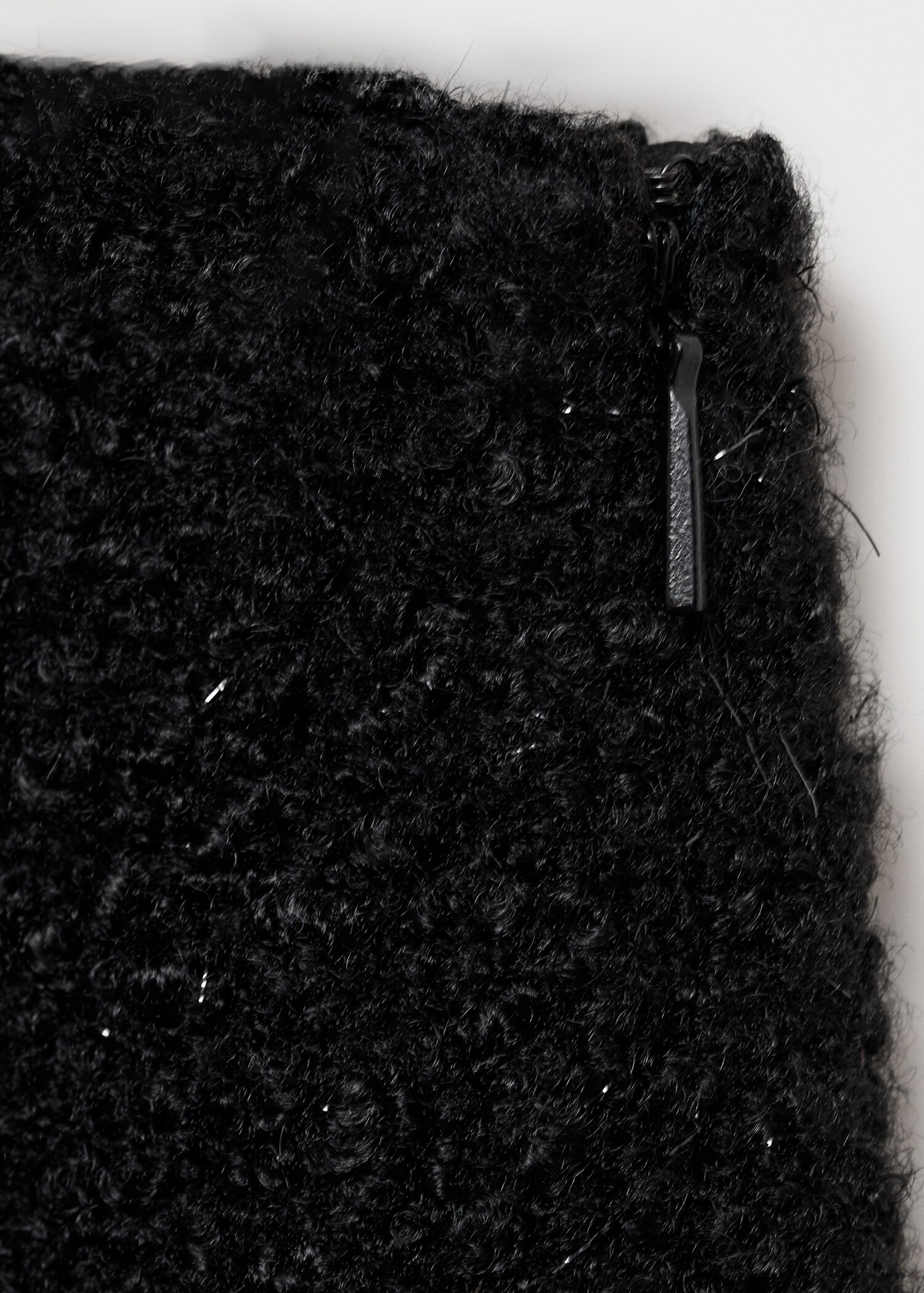 Minifalda bouclé - Detalle del artículo 0