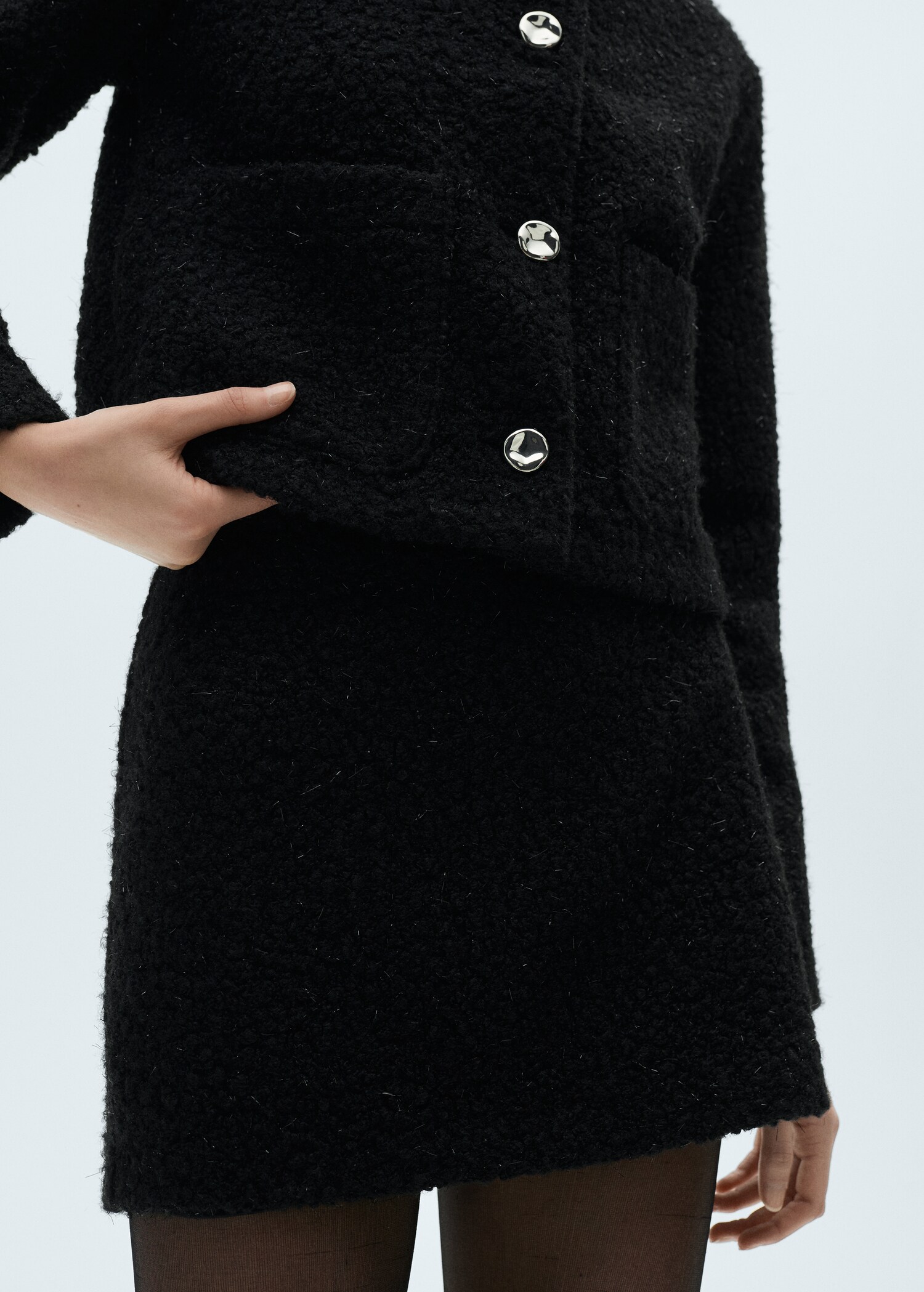 Minifalda bouclé - Detalle del artículo 6