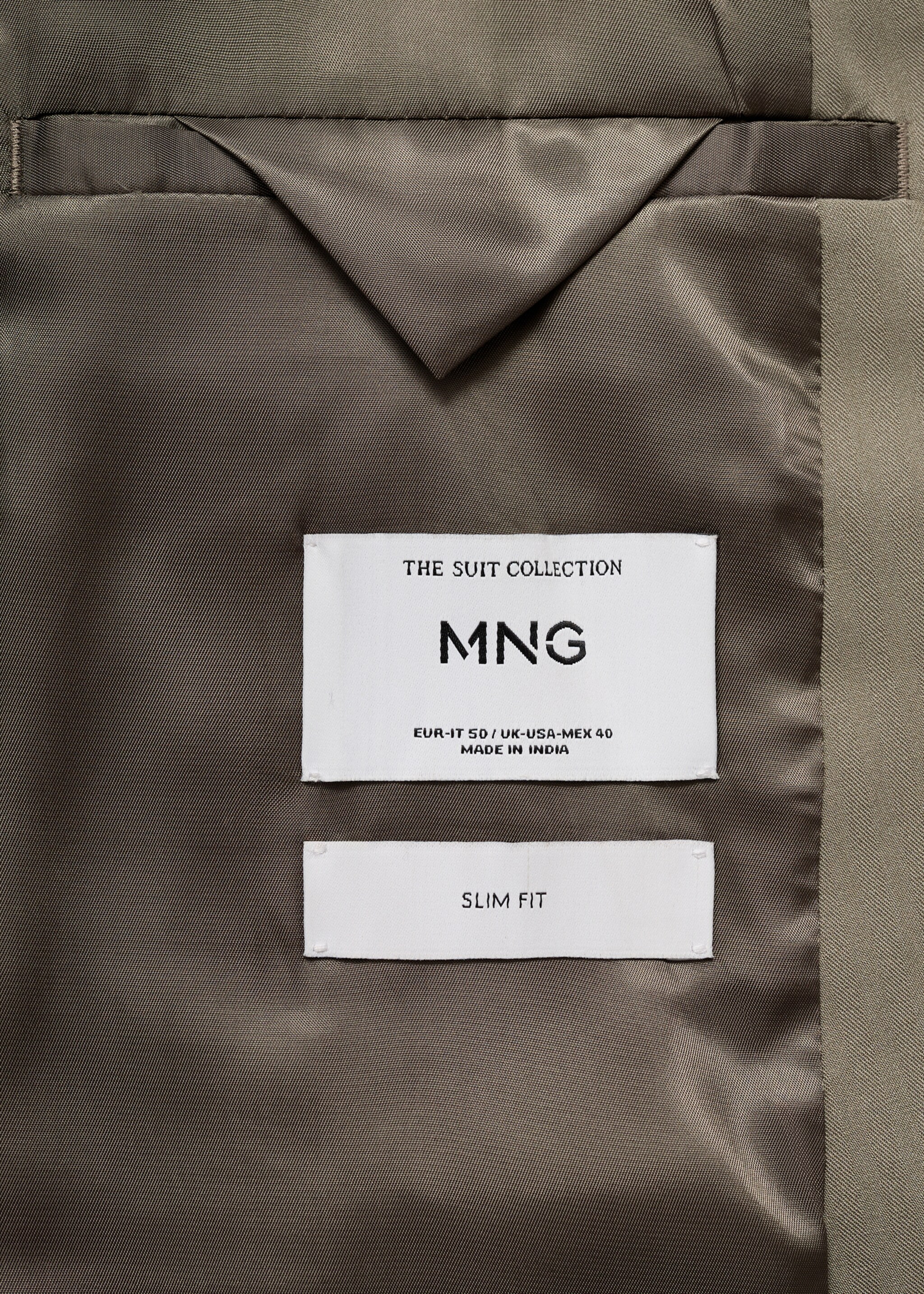 Veste de costume Monaco croisée slim-fit - Détail de l'article 0