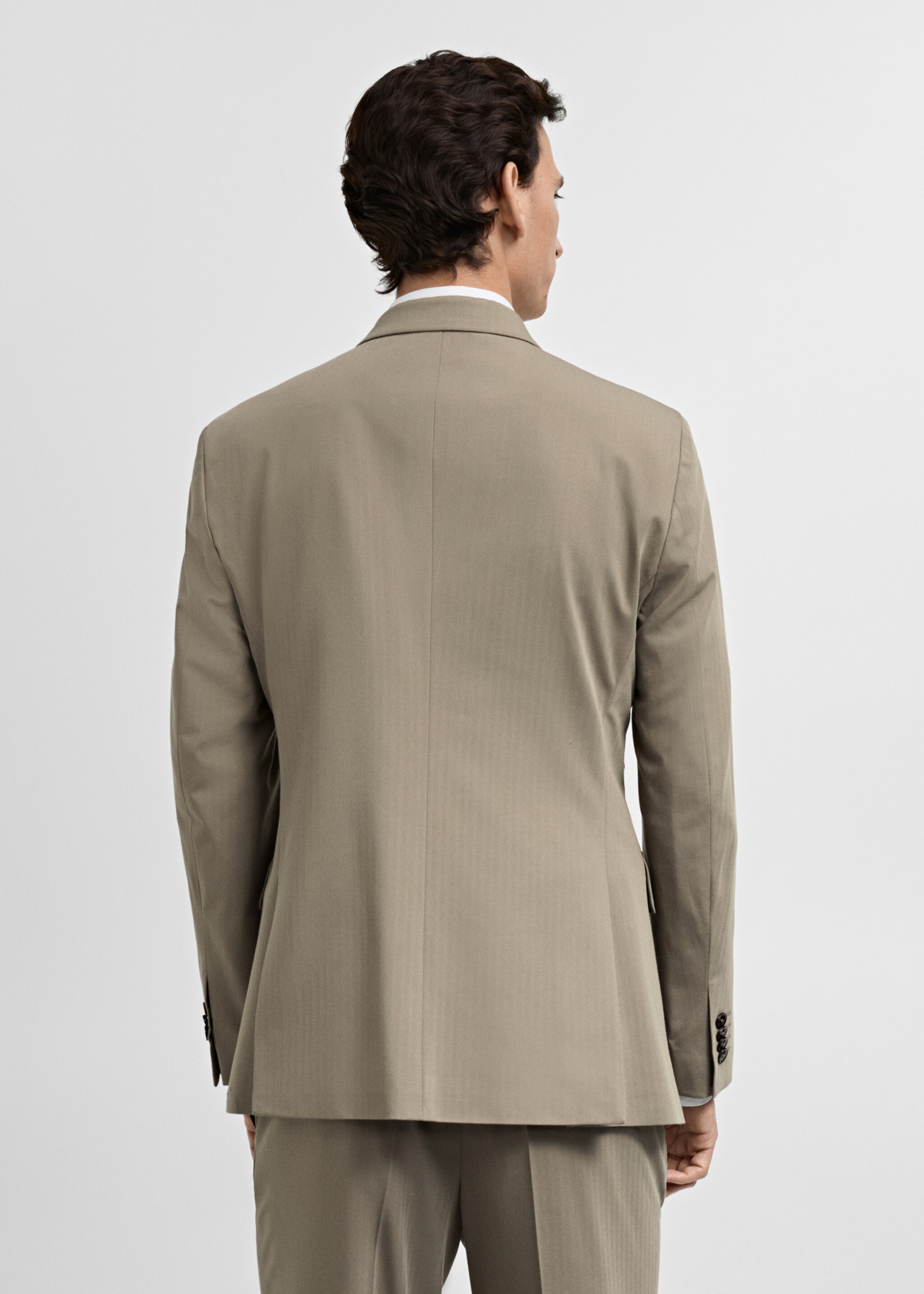 Veste de costume Monaco croisée slim-fit - Verso de l’article