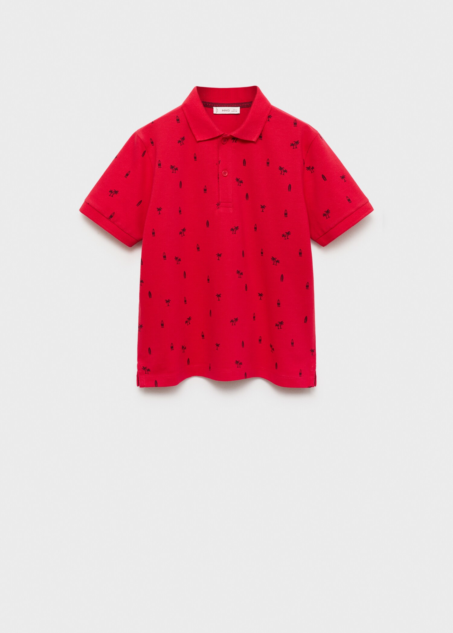 Polo algodón piqué estampado - Artículo sin modelo