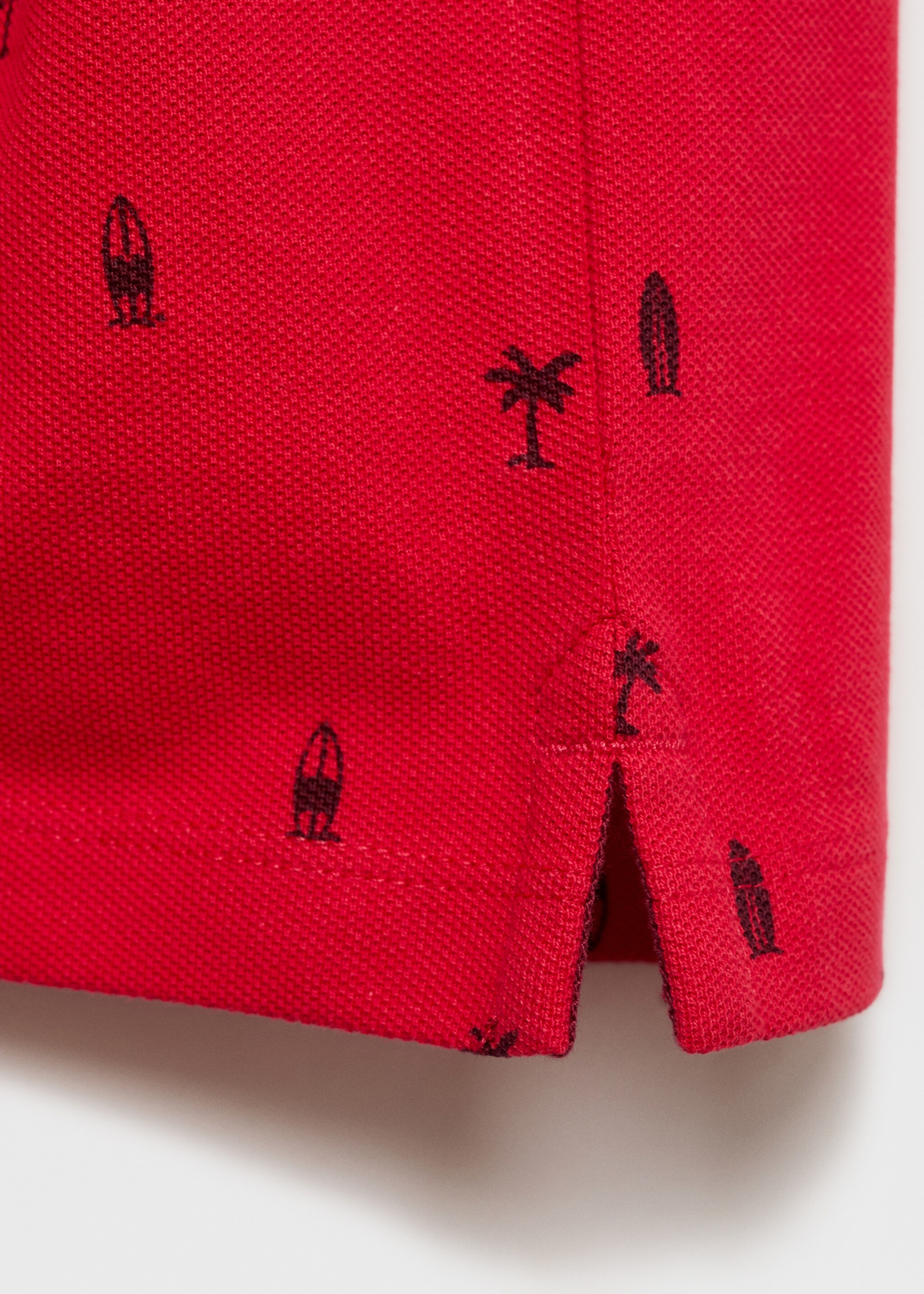 Polo algodón piqué estampado - Detalle del artículo 0