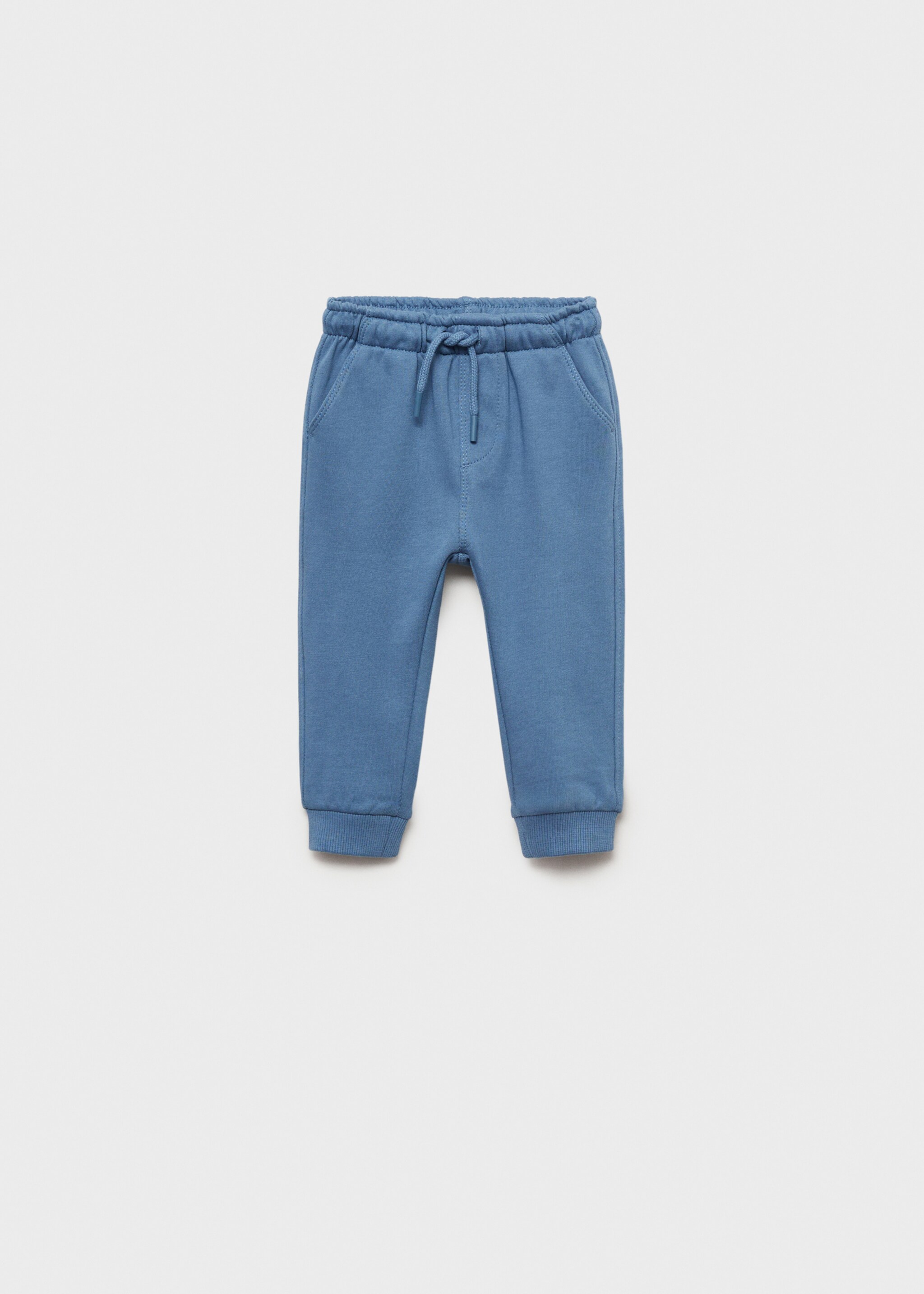 Cotton jogger-style trousers - Article without model