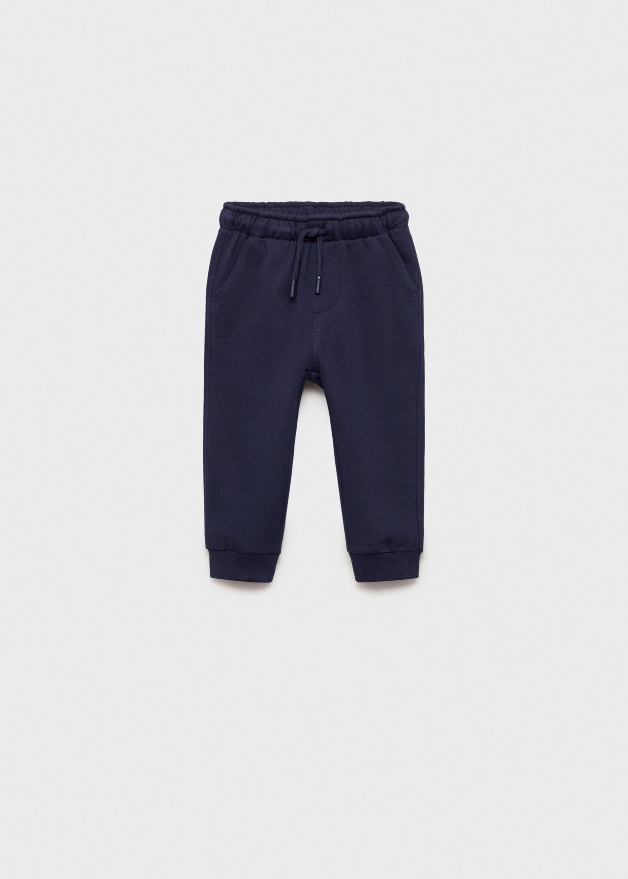 Cotton jogger-style trousers - Article without model