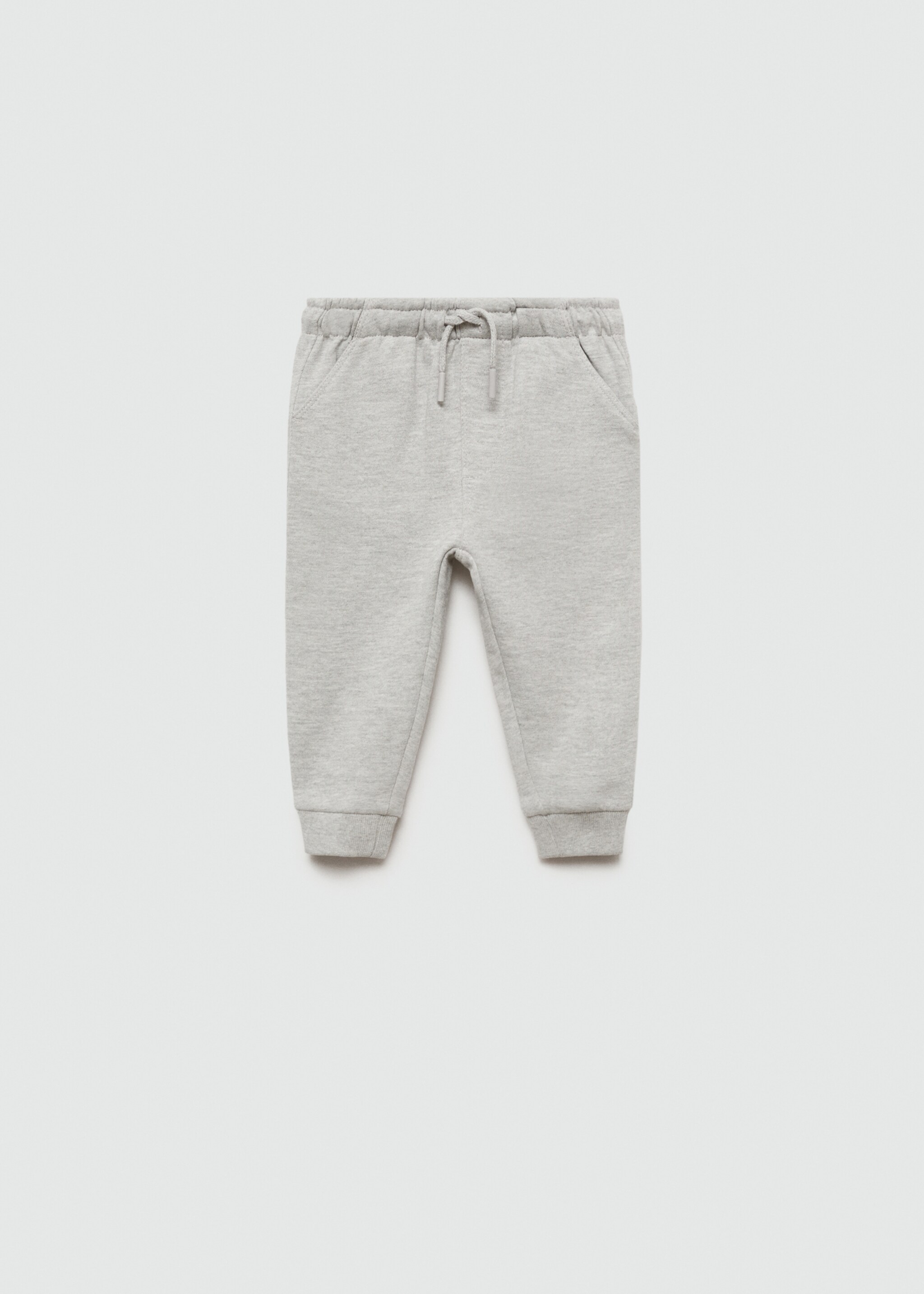Cotton jogger-style trousers - Article without model