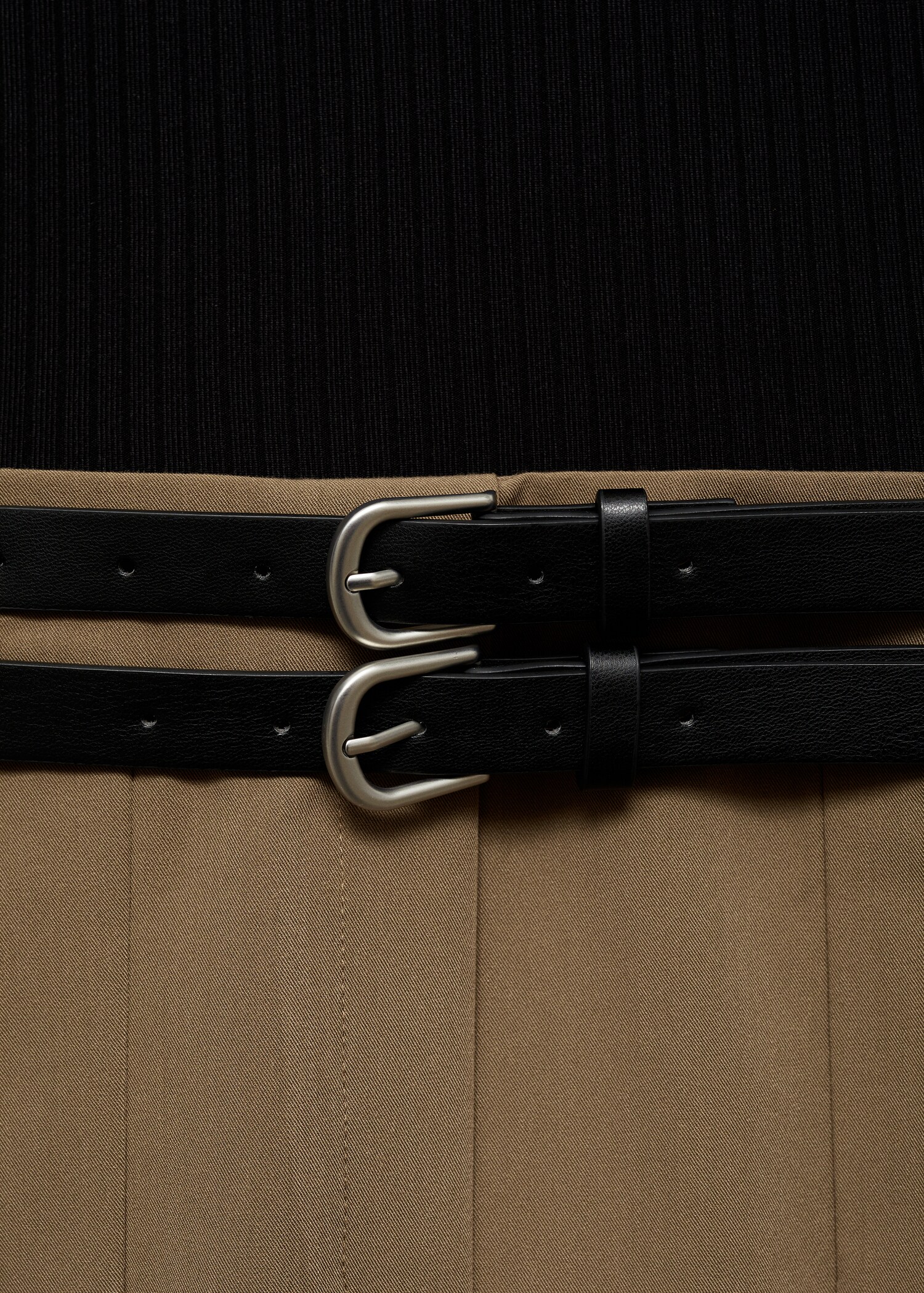Robe courte tissu combiné - Détail de l'article 8