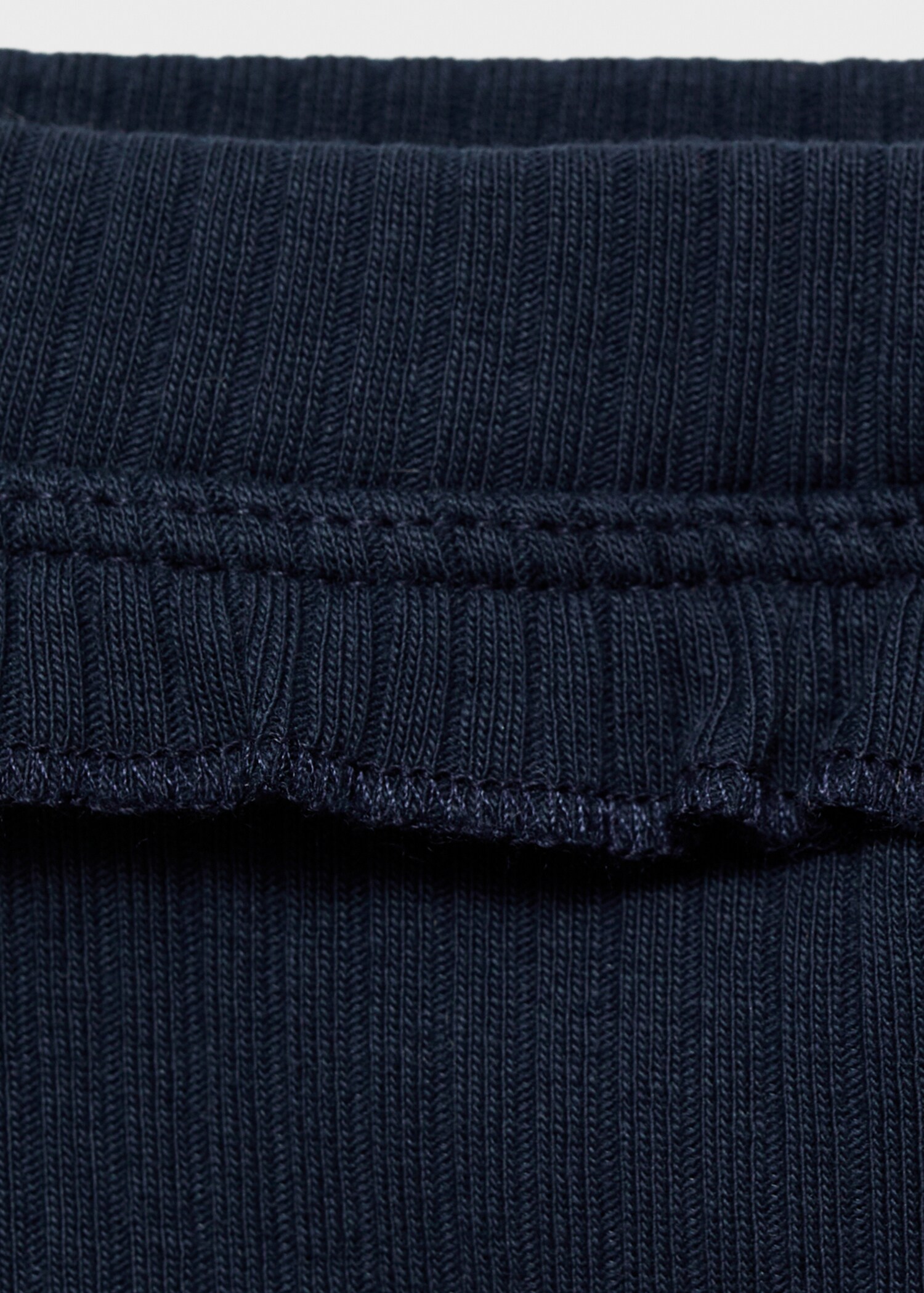 Cotton ribbed leggings - Details of the article 8