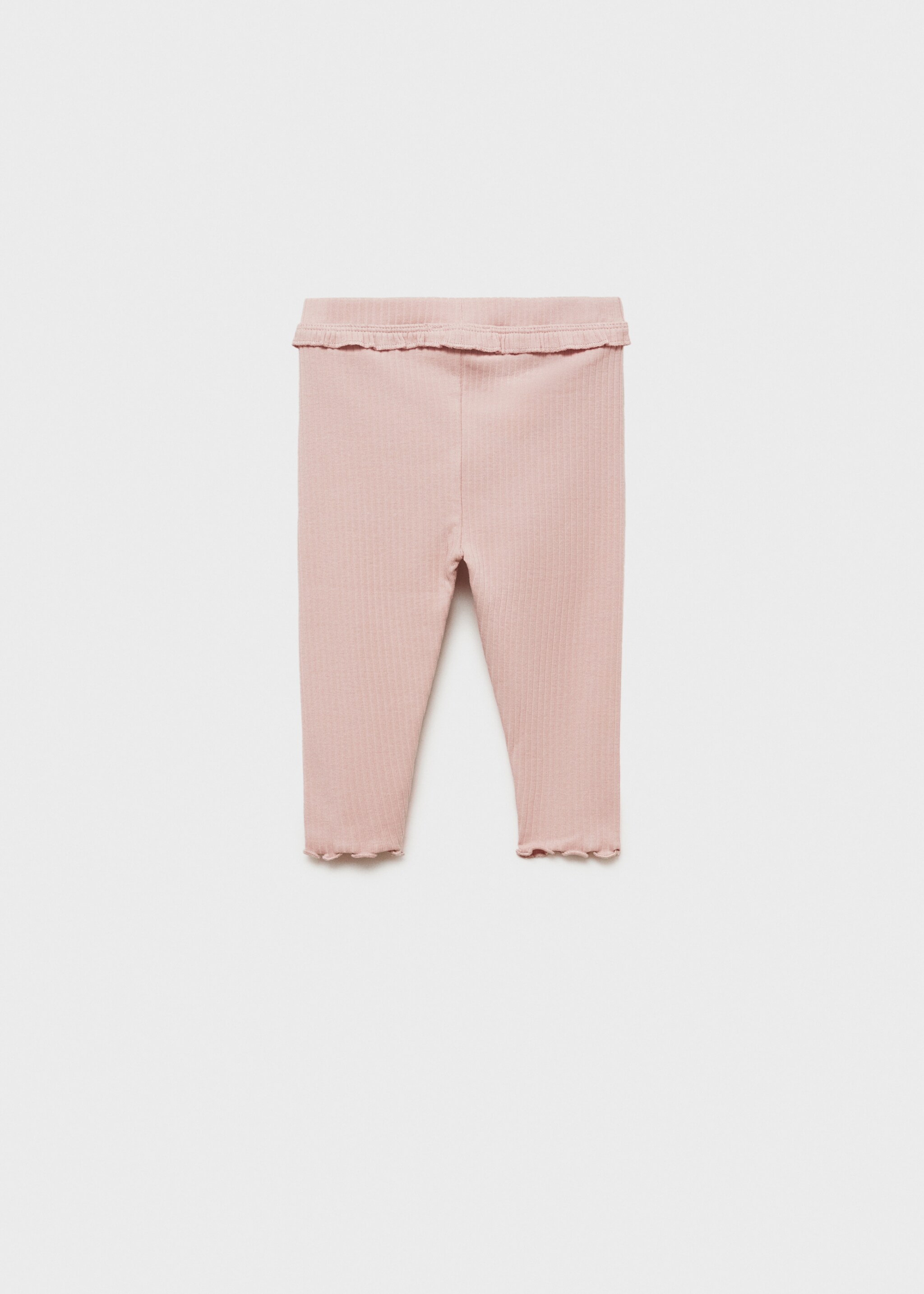 Leggings canalé algodón - Reverso del artículo