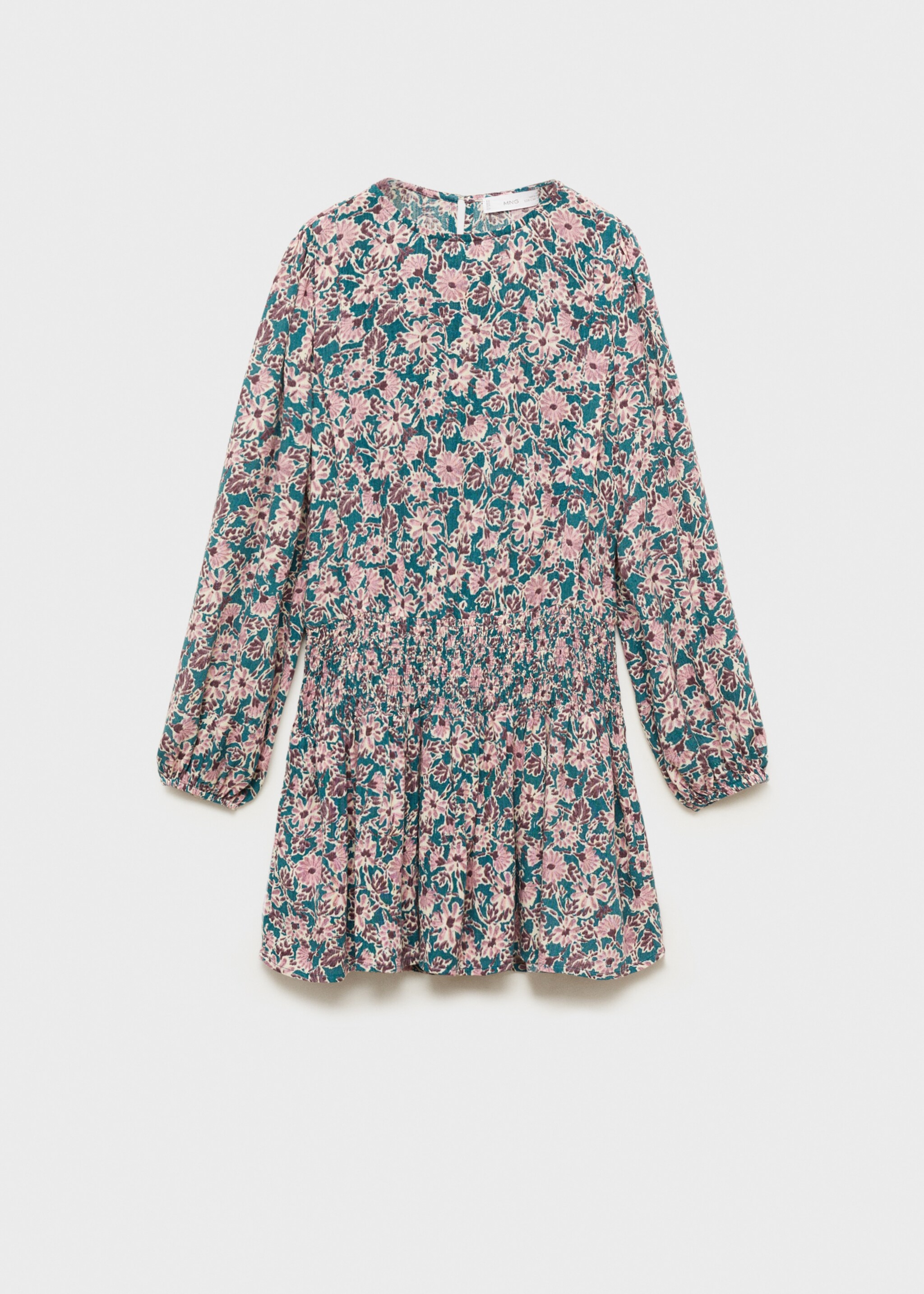 Ruched detail flower dress - Article without model