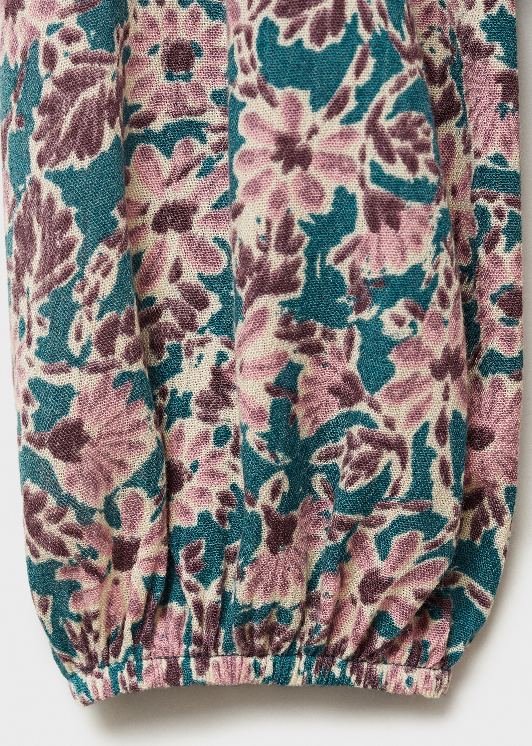 Ruched detail flower dress - Details of the article 8