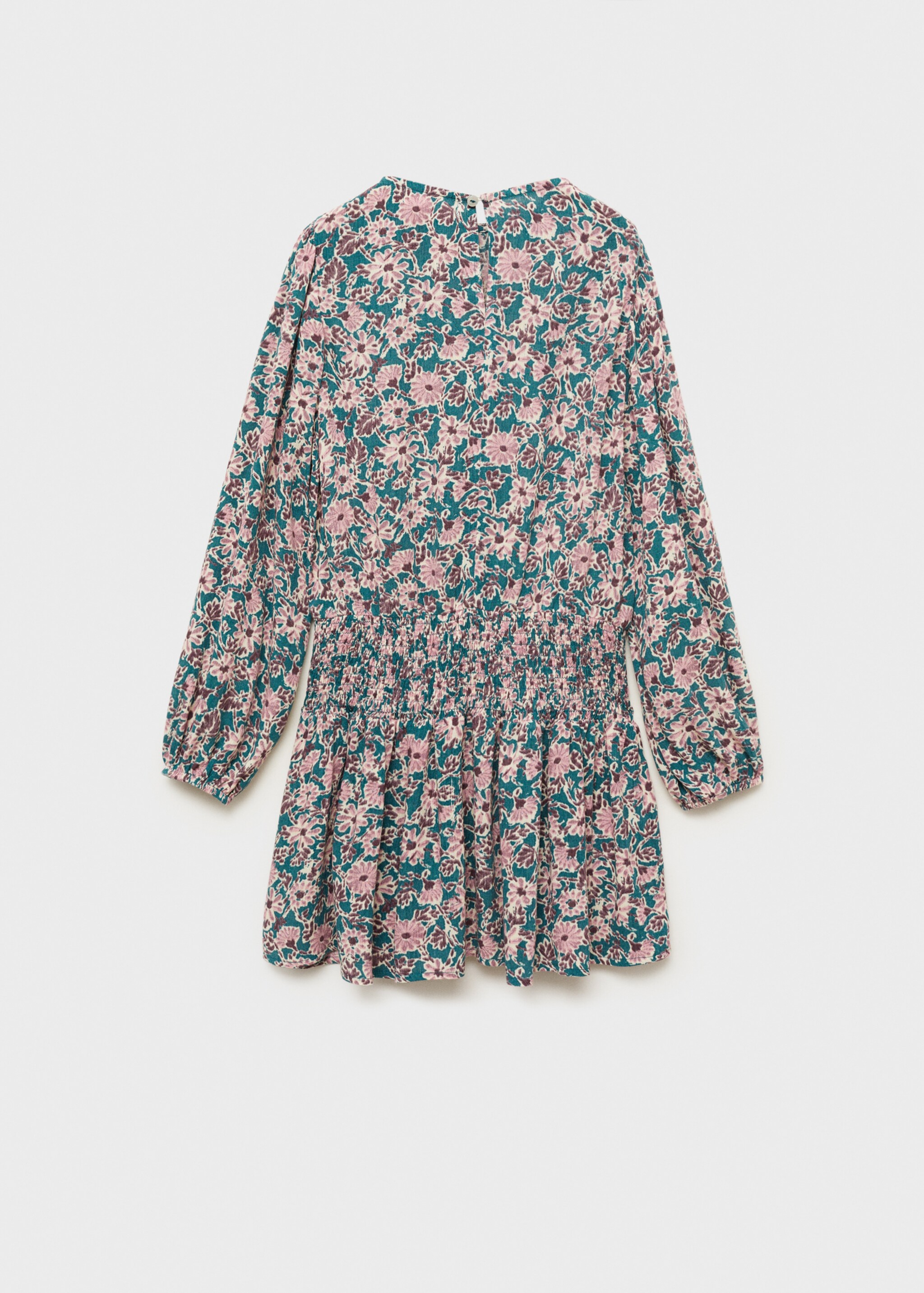 Ruched detail flower dress - Reverse of the article