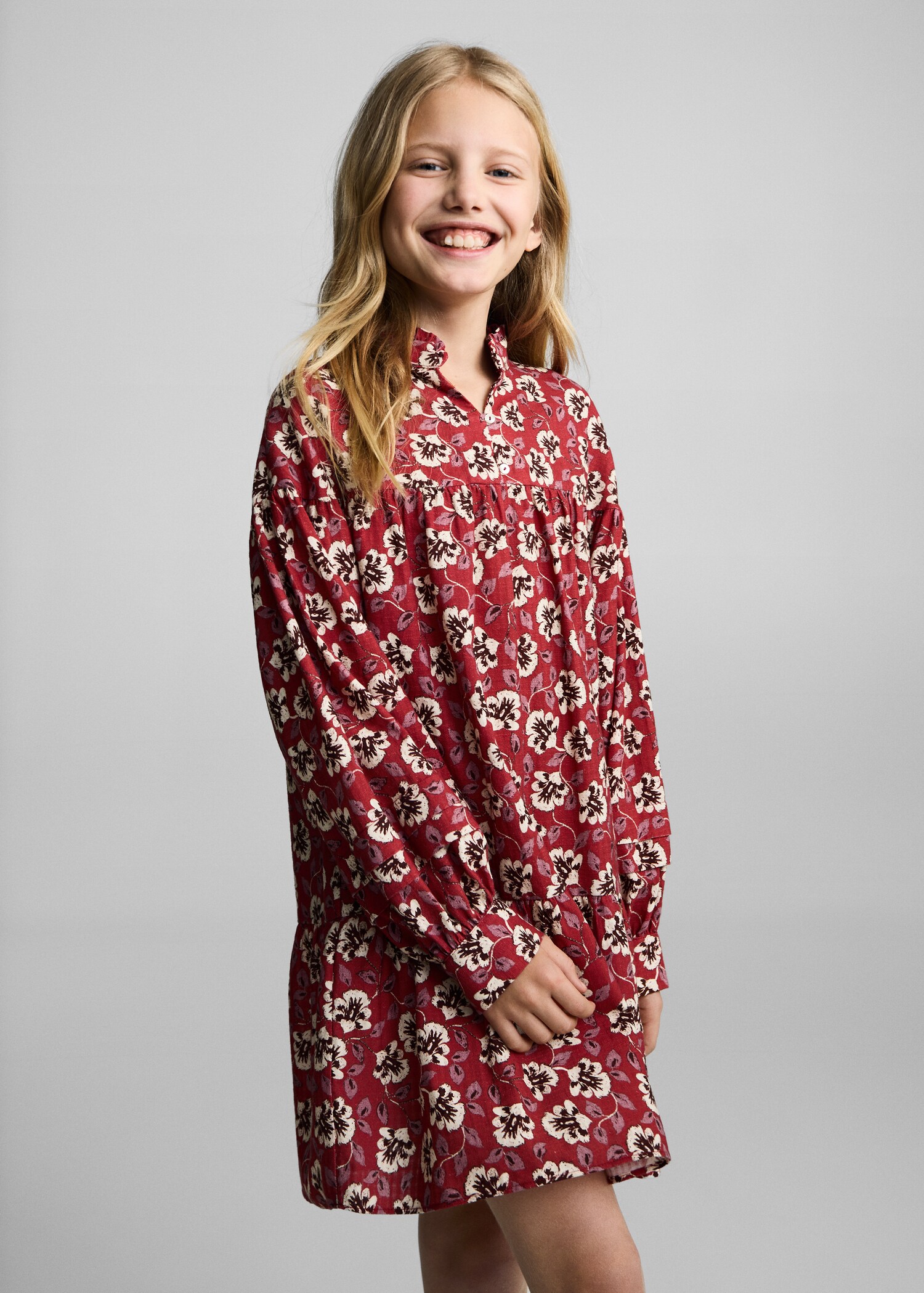 Flower print dress - Medium plane