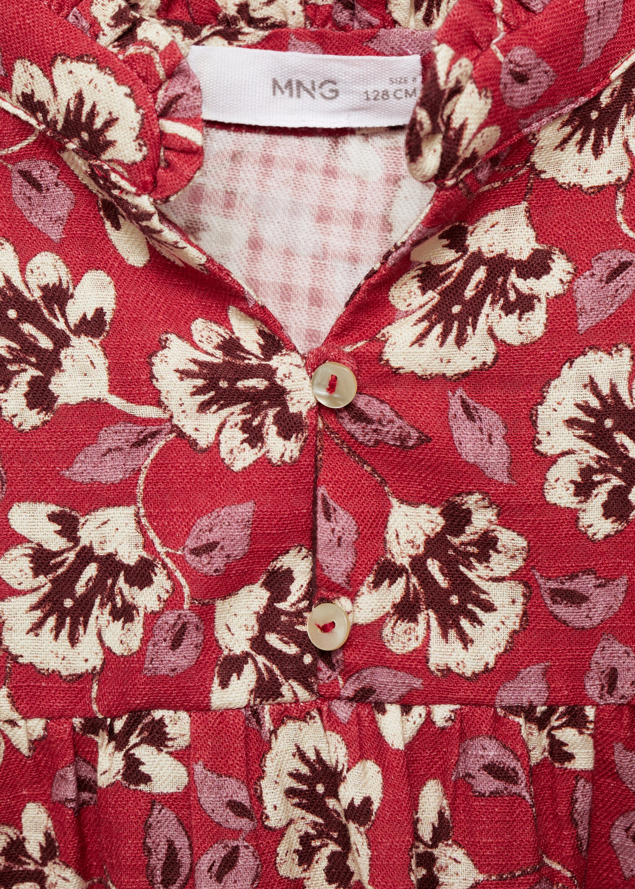 Flower print dress - Details of the article 8