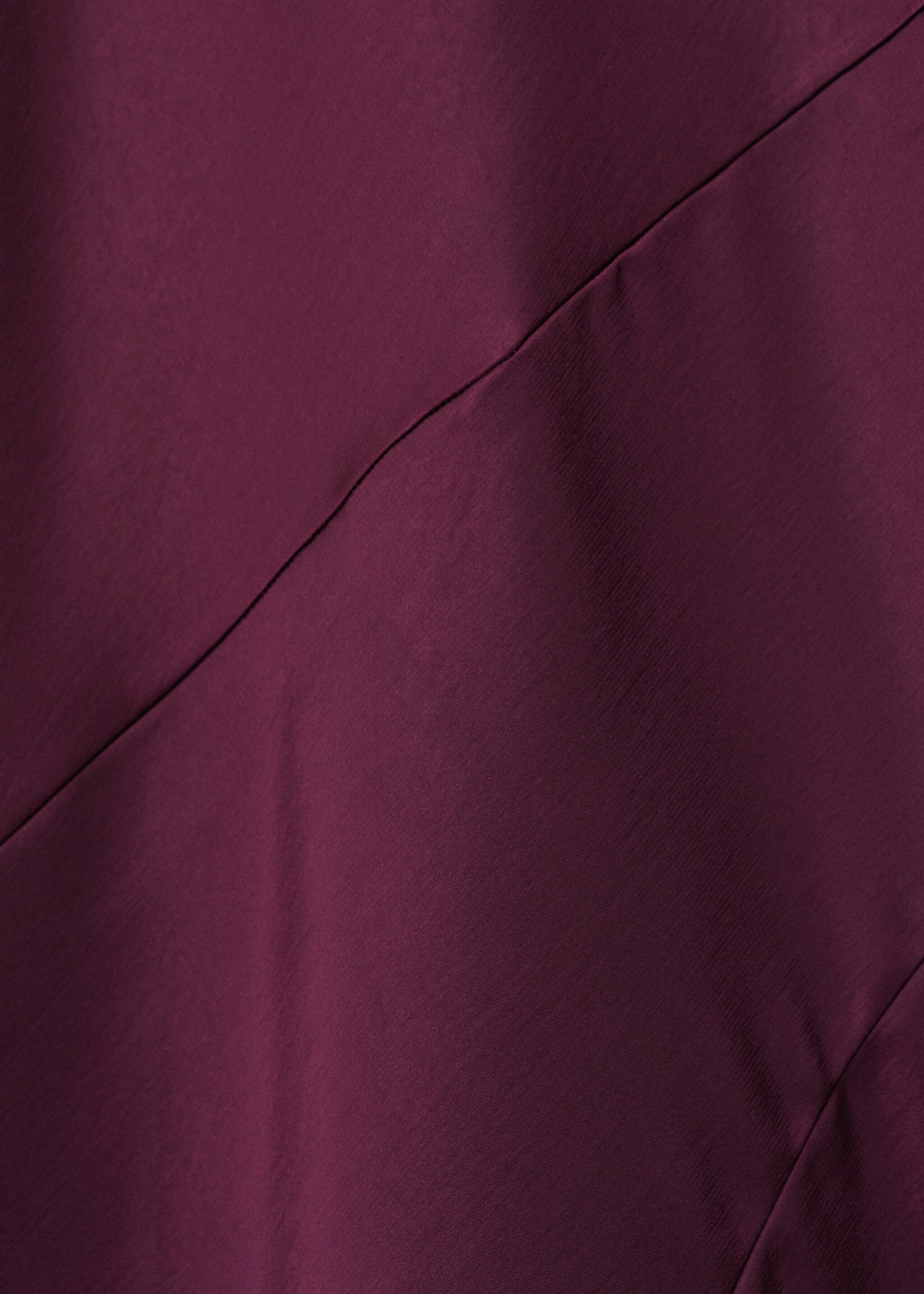 Vestido satinado detalle costuras - Detalle del artículo 8