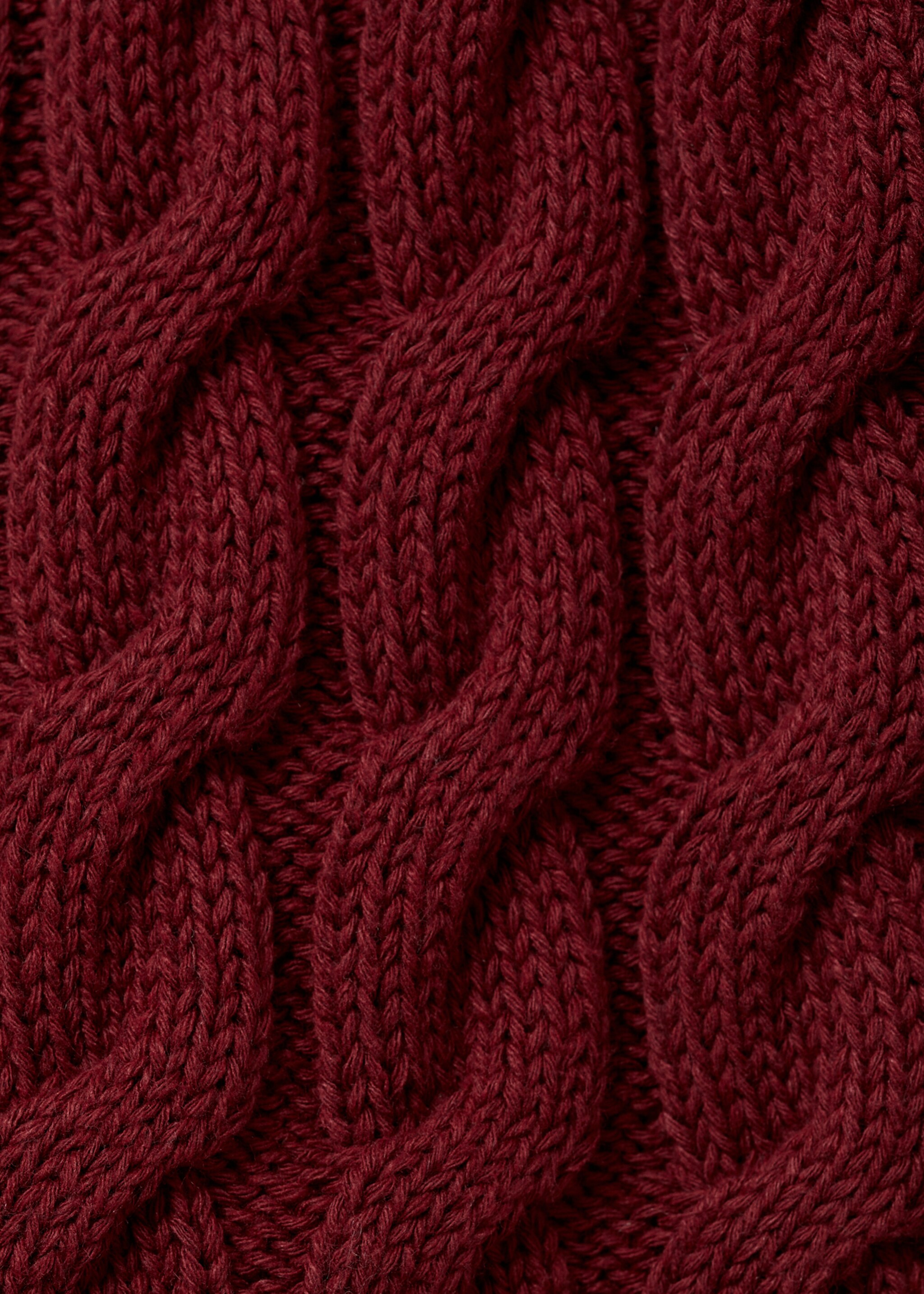 Braided-knit gilet - Details of the article 0