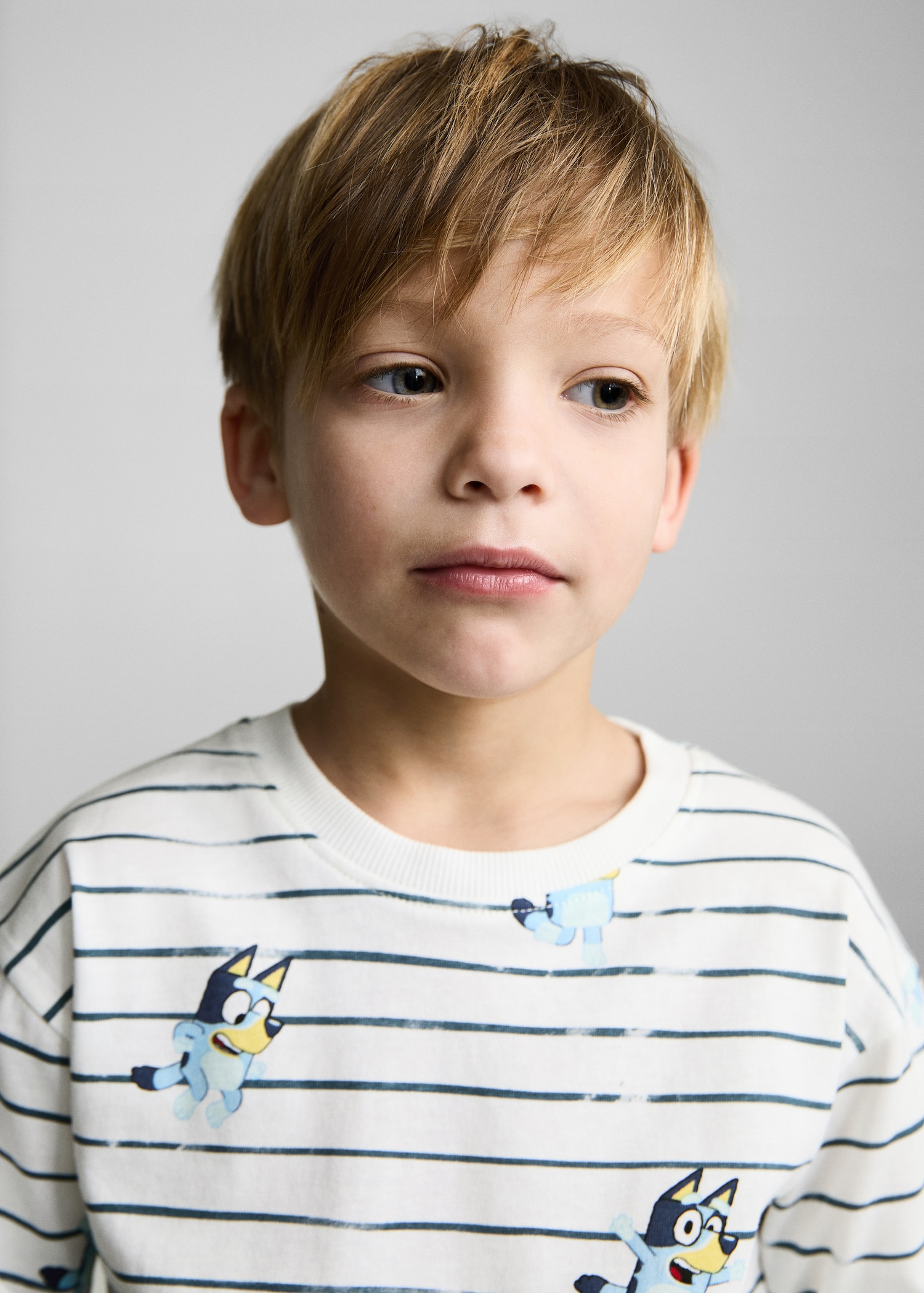 BlueY T Shirt Bambino | Cotone Maglietta Ragazzo | Magliette Manica Lunga Bambino | Avorio 18-24 Mesi