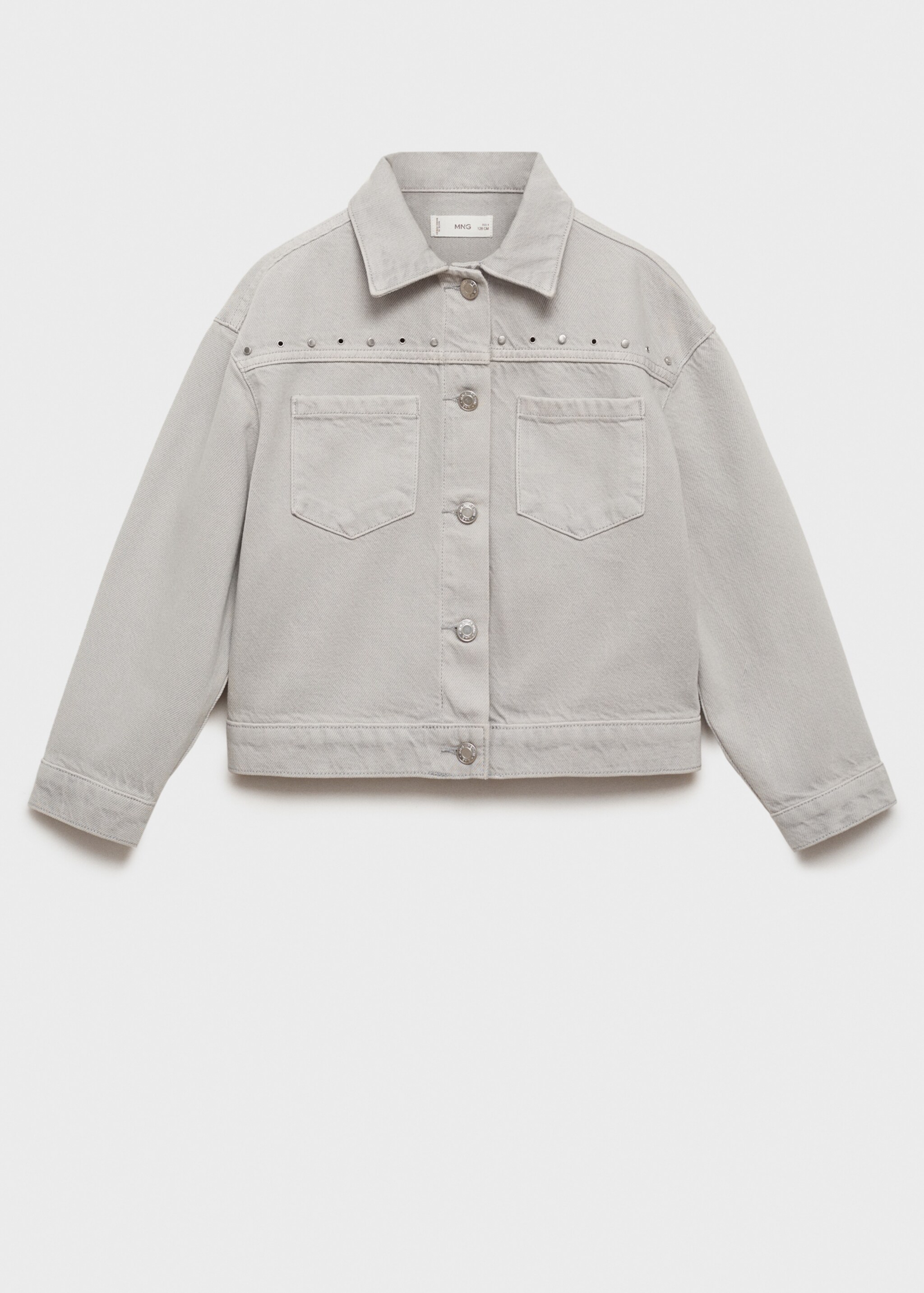 Bunda denim se cvočky - Zboží bez modelu