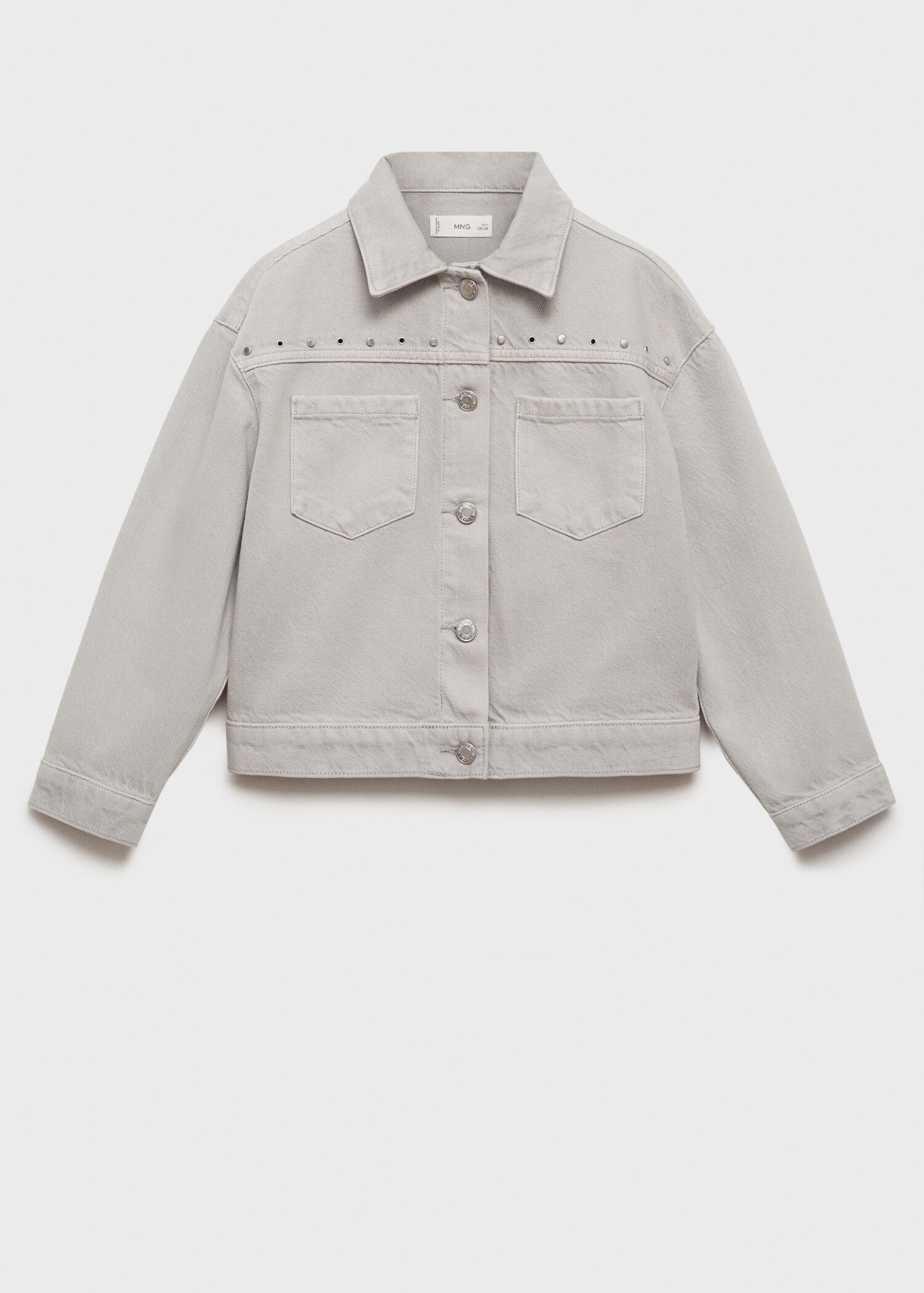 Studded denim jacket - Article without model
