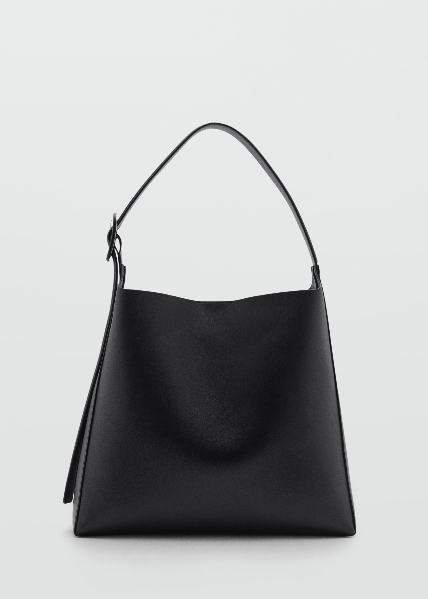 Shopper bag with buckle - Article without model