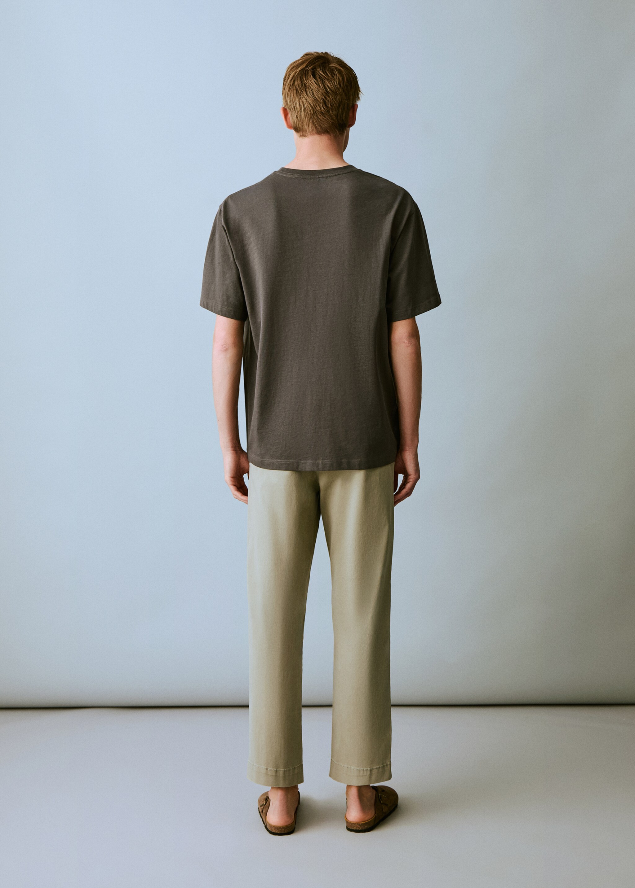 Chinobyxor straight fit - Artikelns baksida