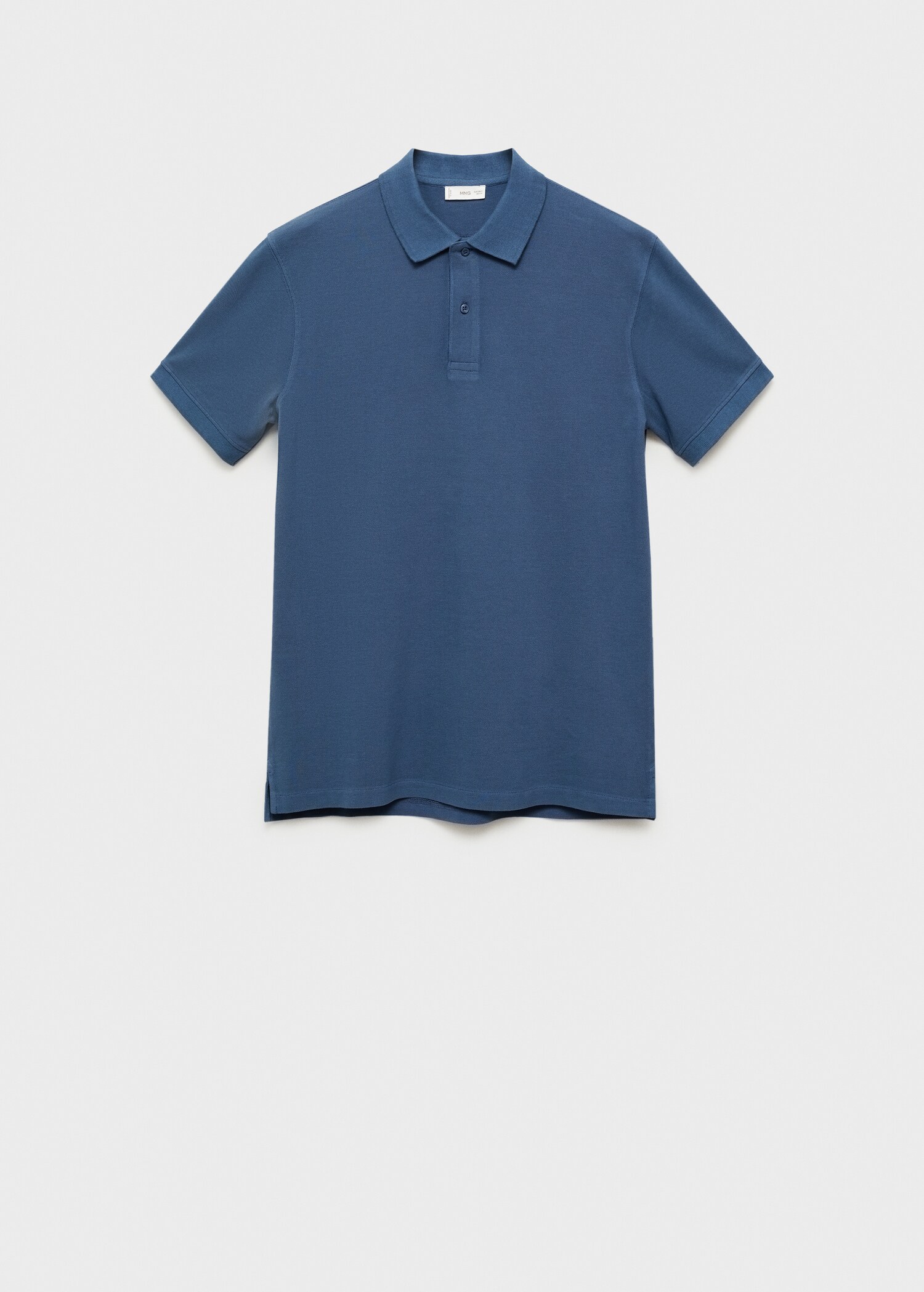 Cotton piqué polo shirt - Article without model