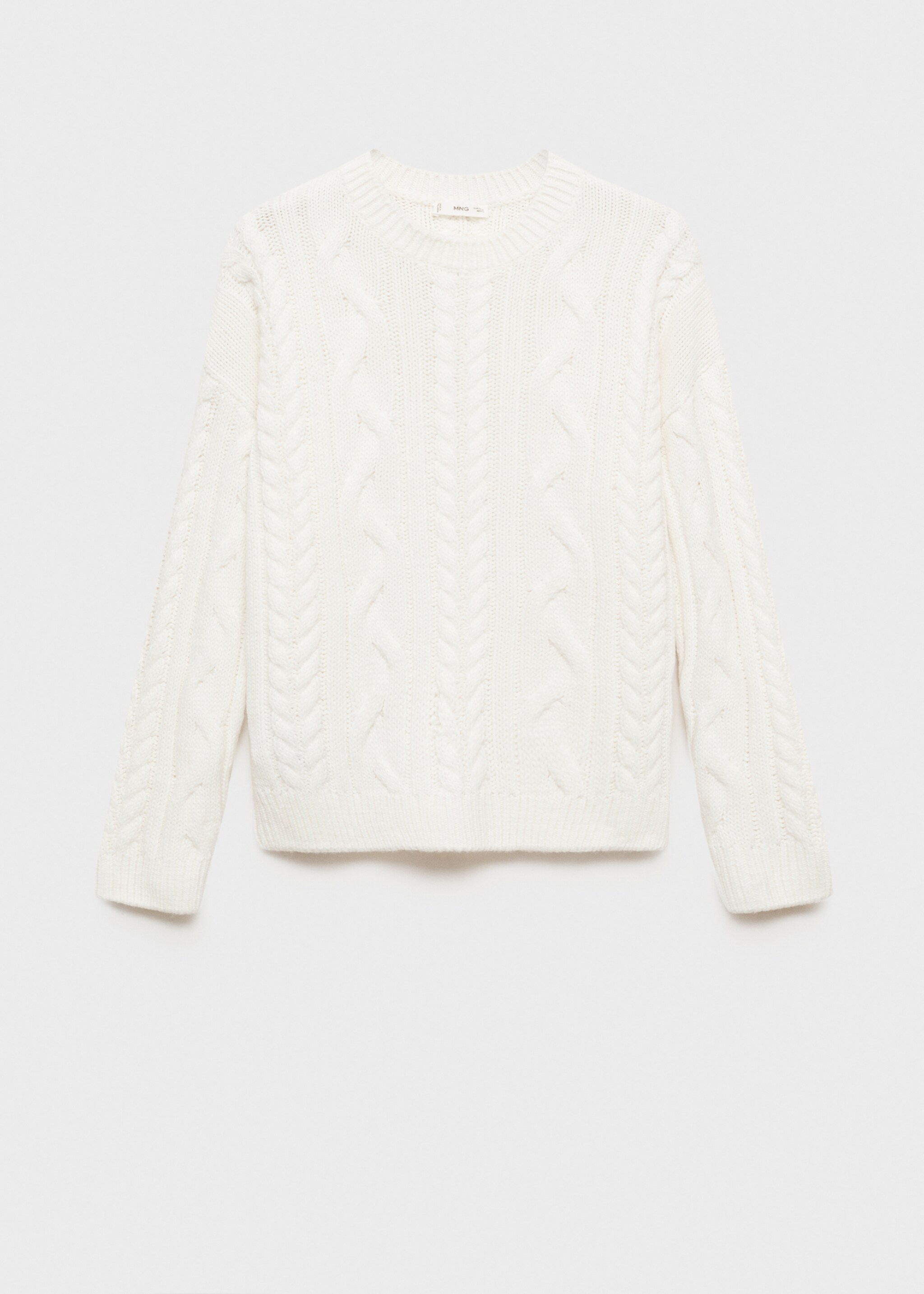 Cable-knit sweater - Article without model