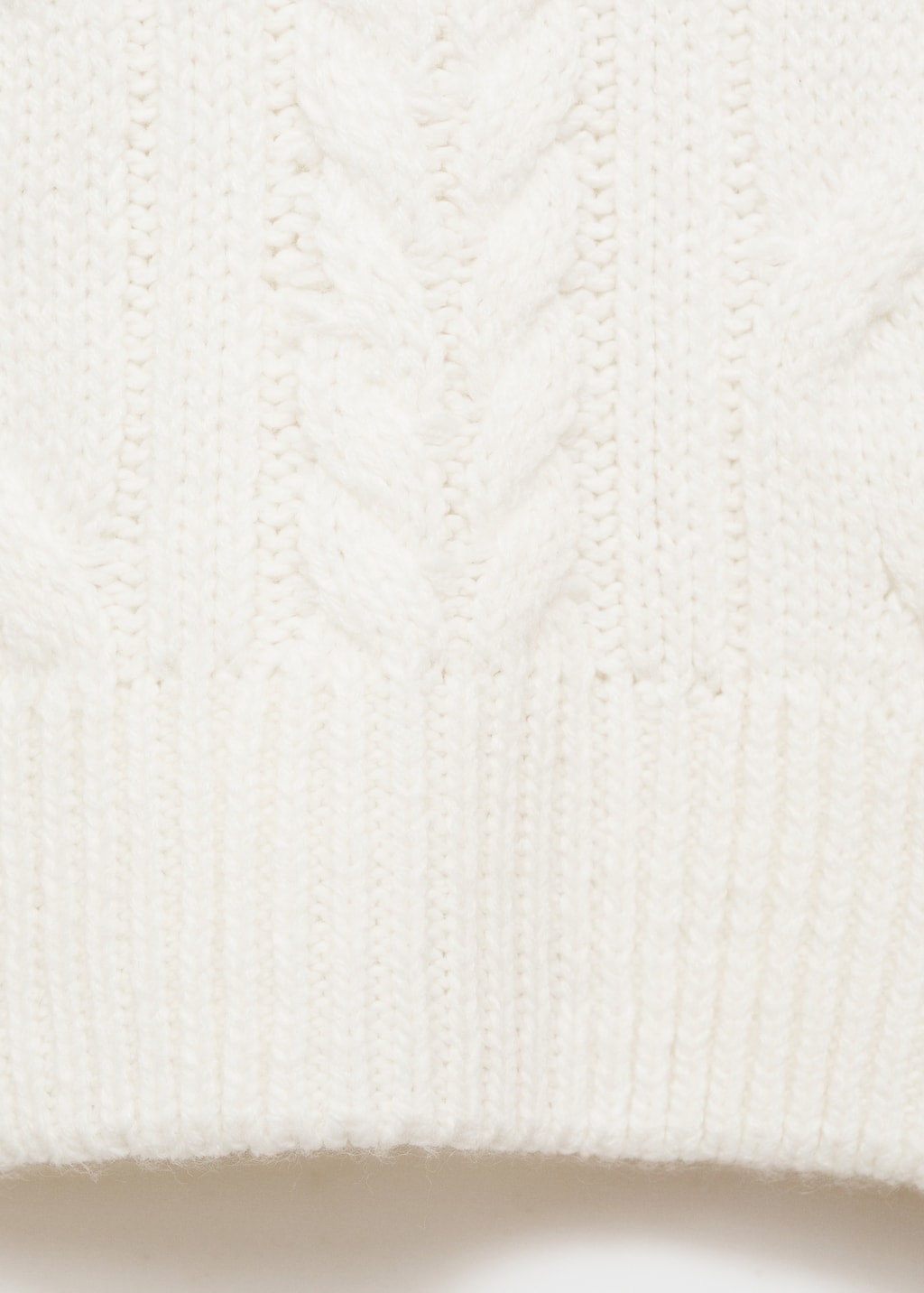 ★EMIS★ CABLE COTTON KNIT BAGWHITE m1037_1334833 CABLE COTTON KNIT BAG-WHITE - EMIS