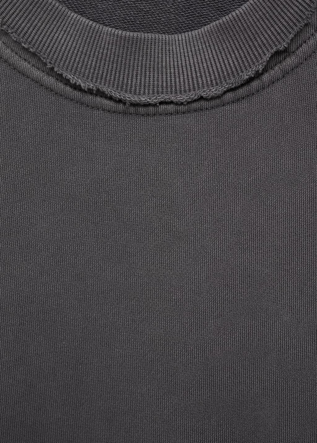 Distressed-effect sweatshirt