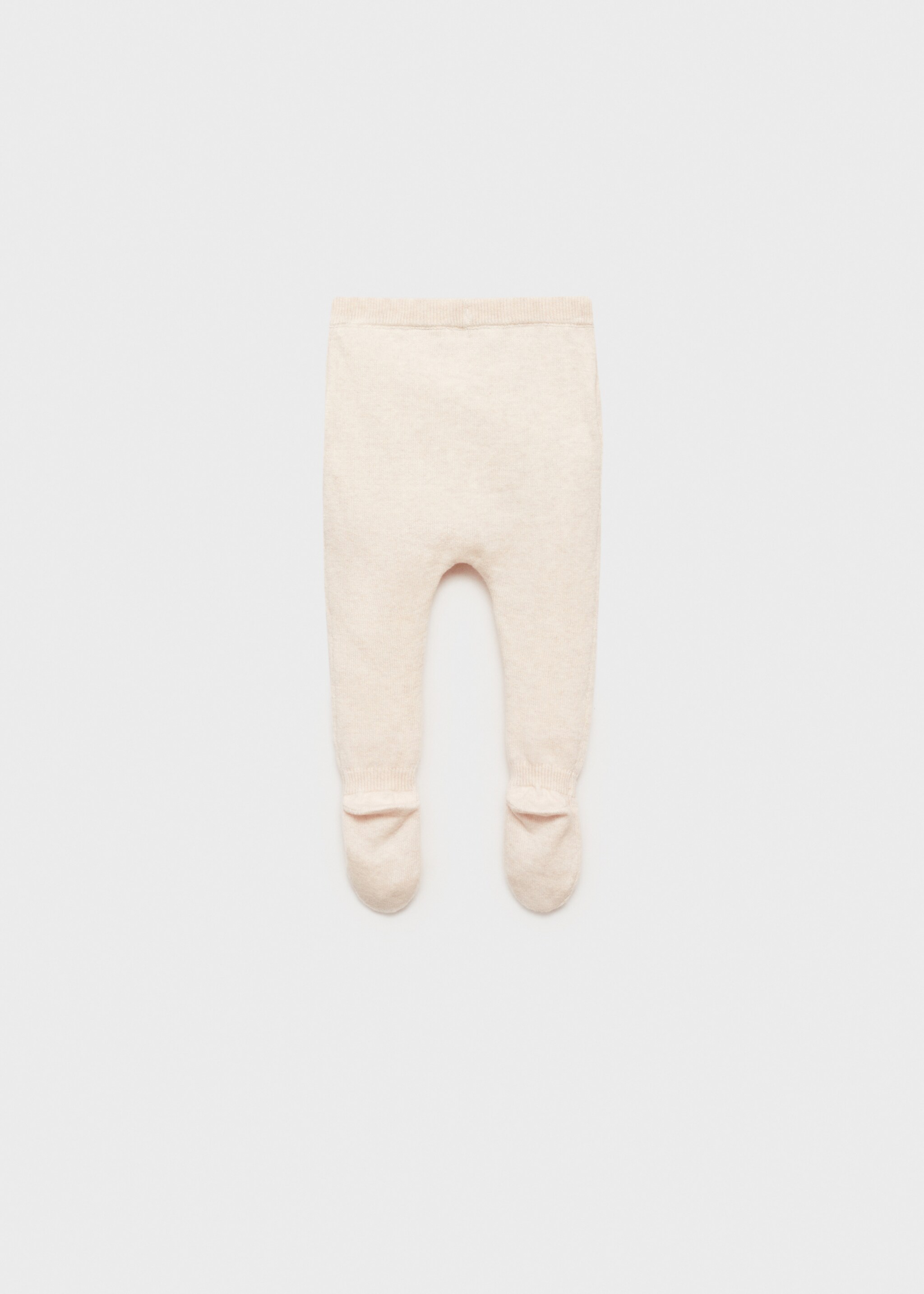 Cotton footed trousers - Reverse of the article