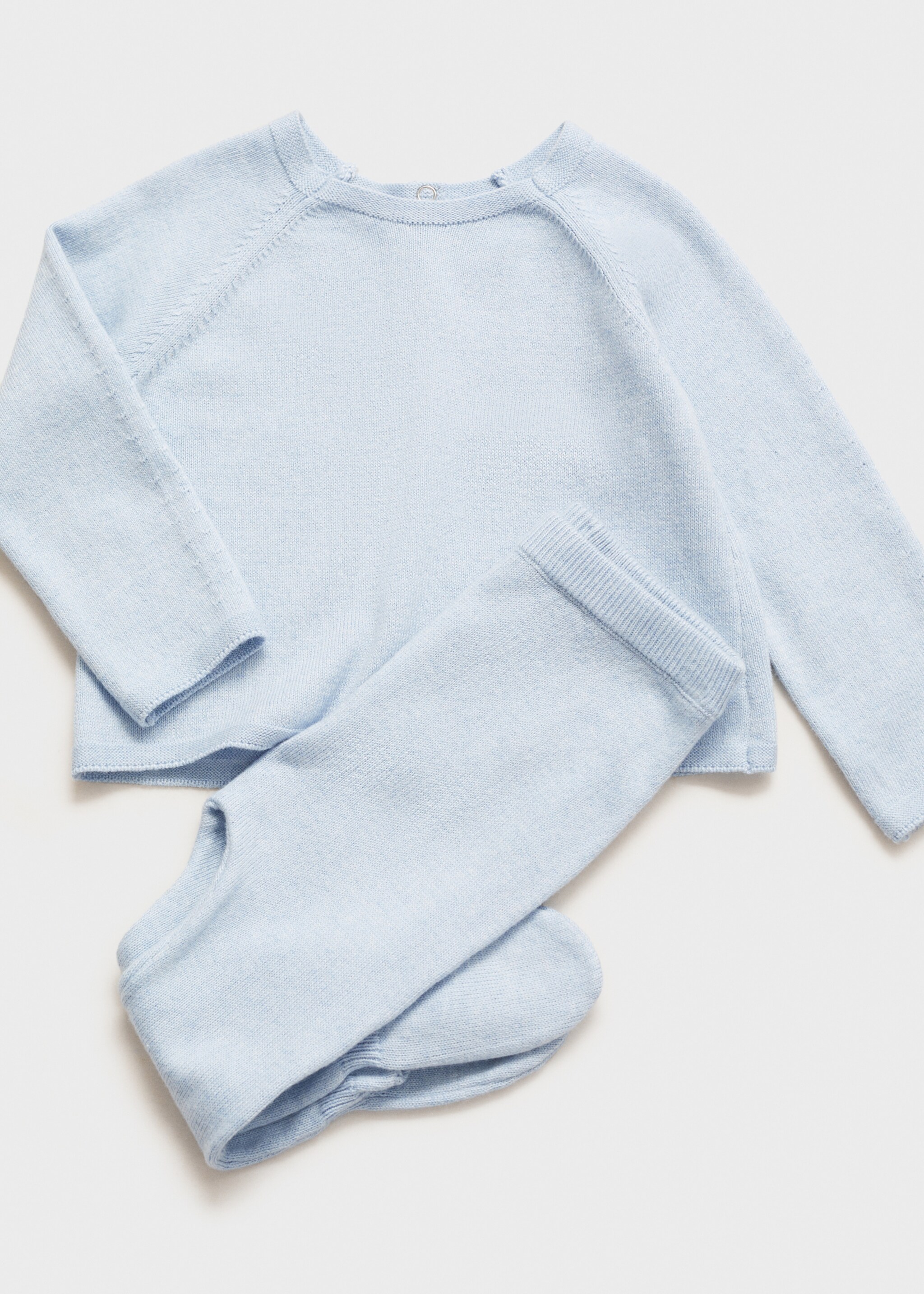 Cotton footed trousers - Details of the article 0