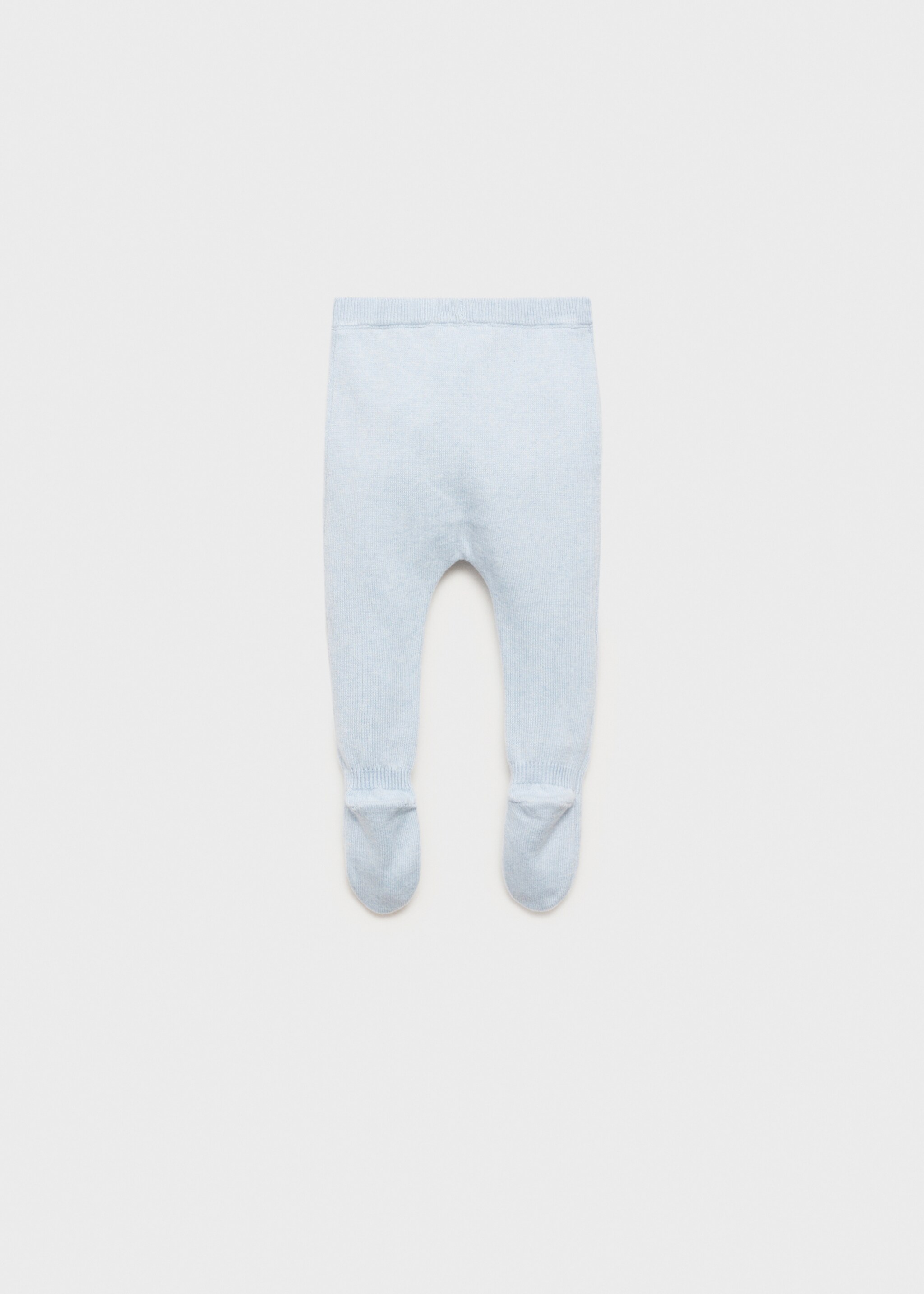Cotton footed trousers - Reverse of the article