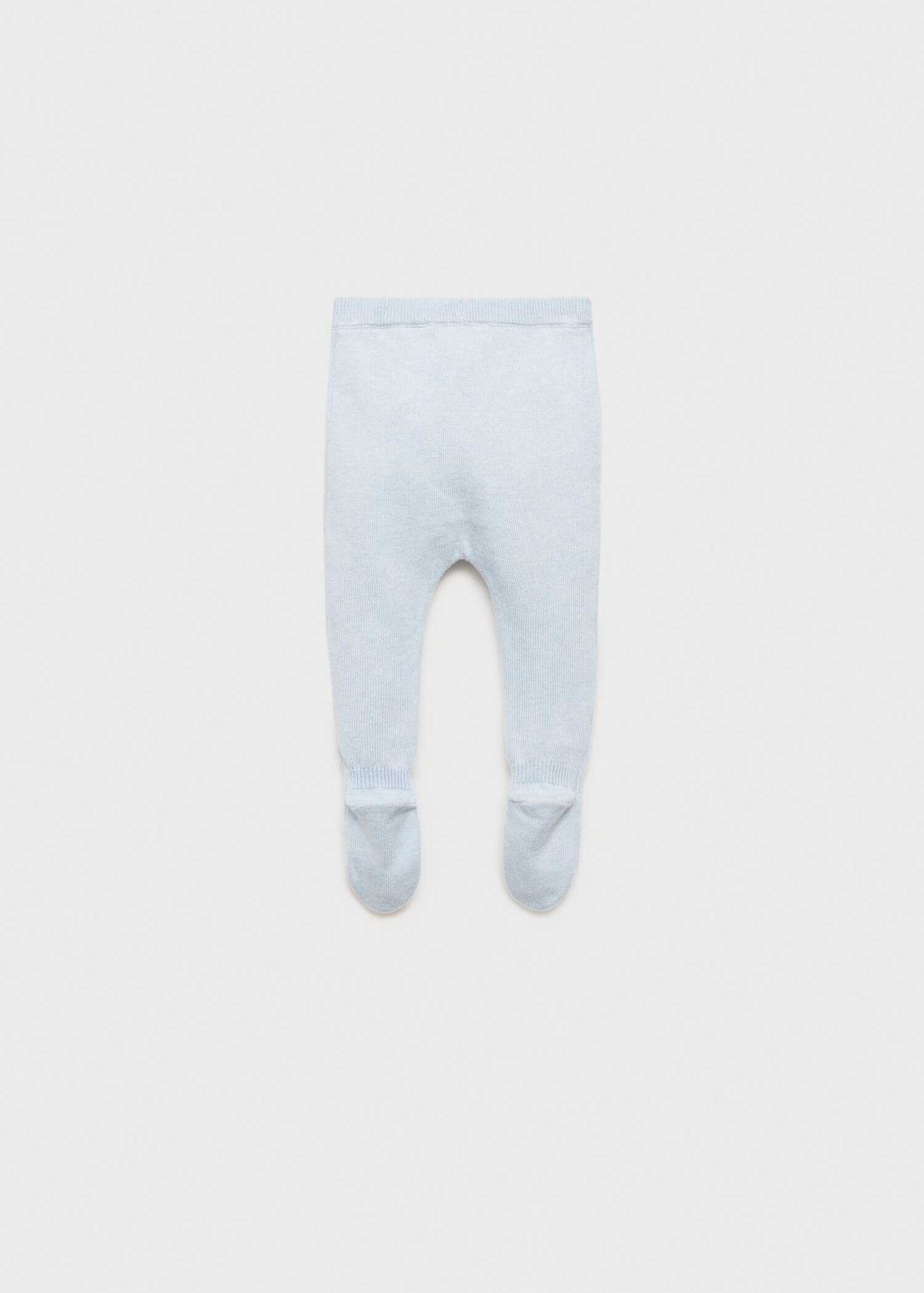 Cotton footed trousers - Reverse of the article