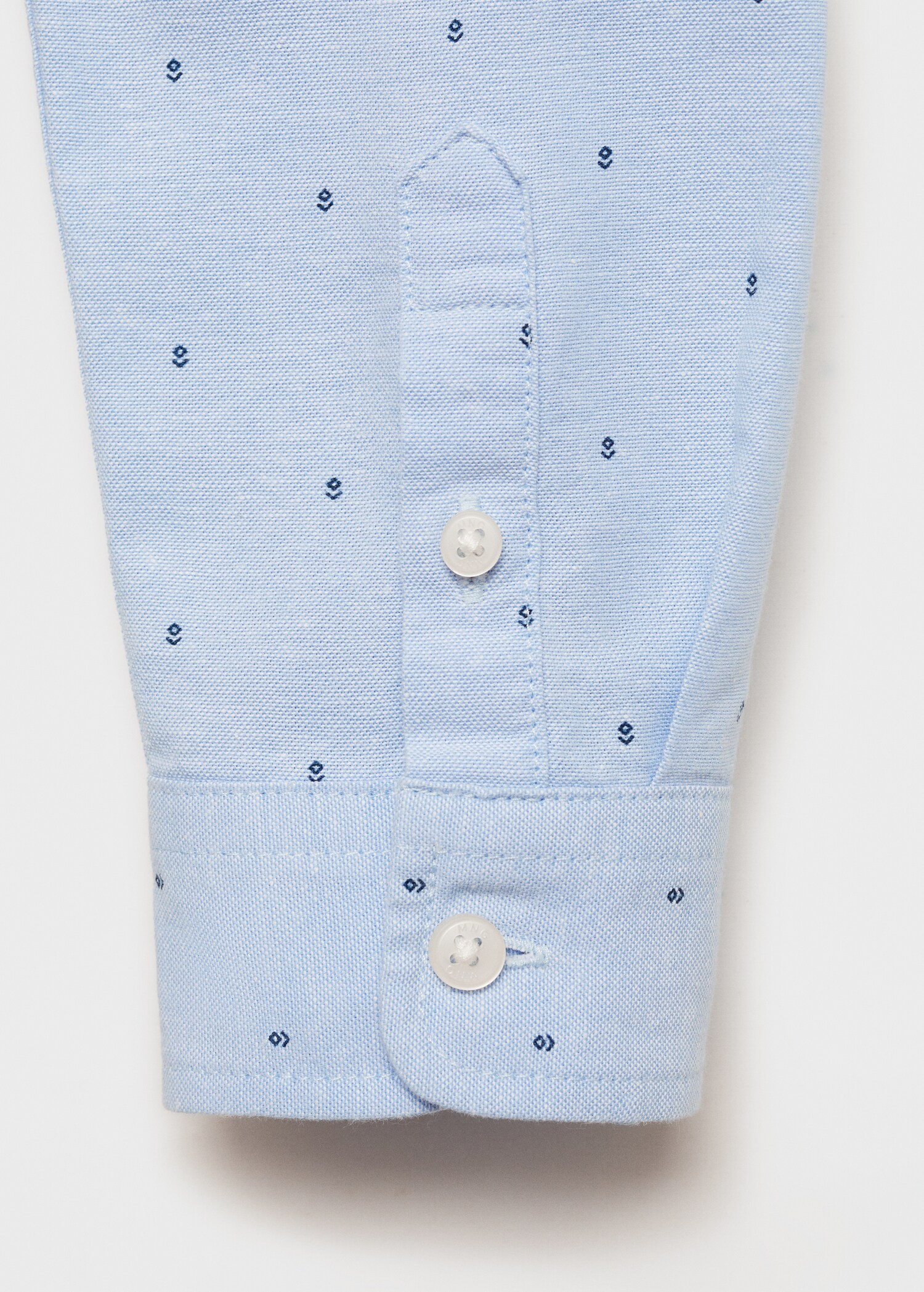 Printed Oxford shirt - Details of the article 0