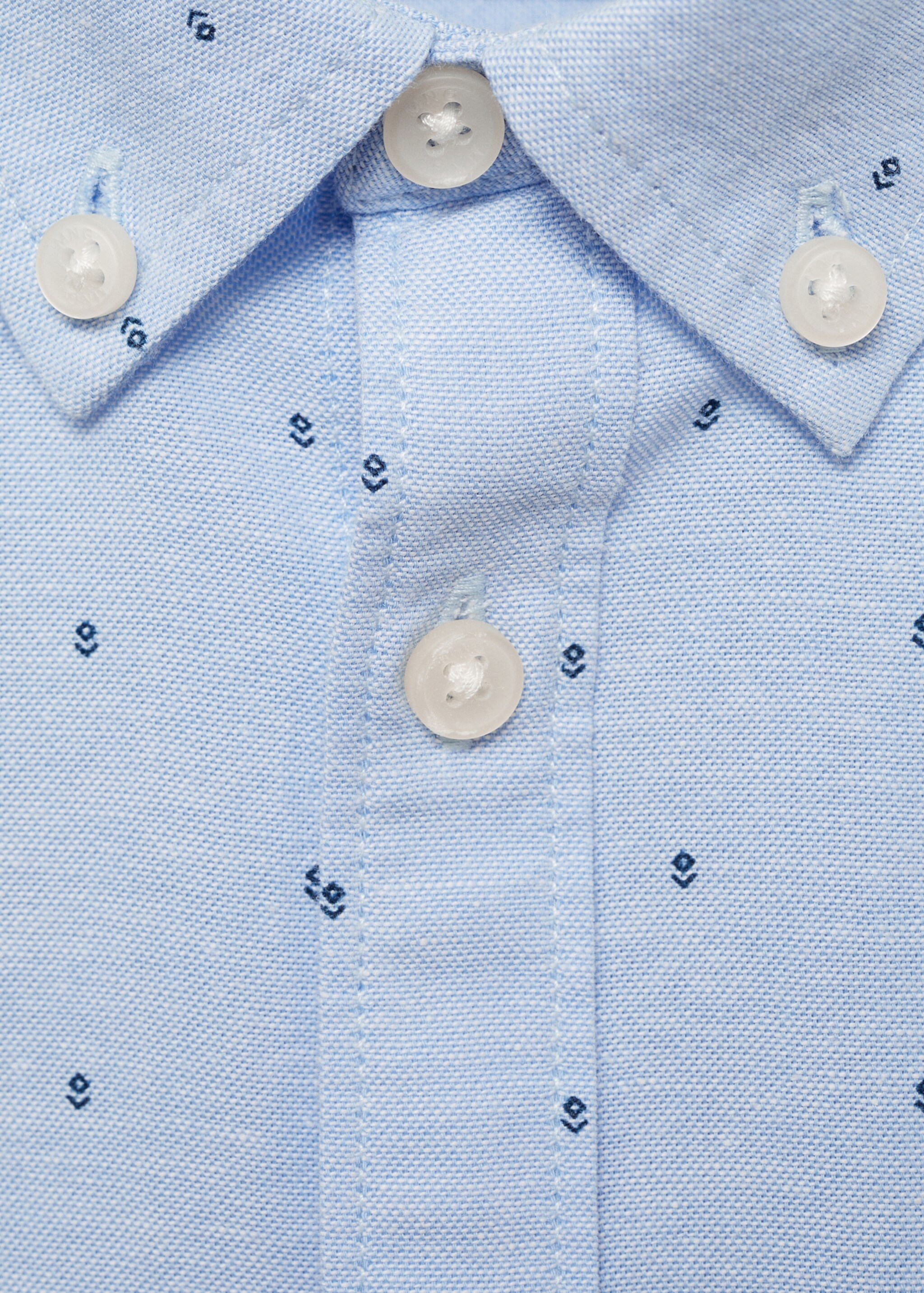 Printed Oxford shirt - Details of the article 8