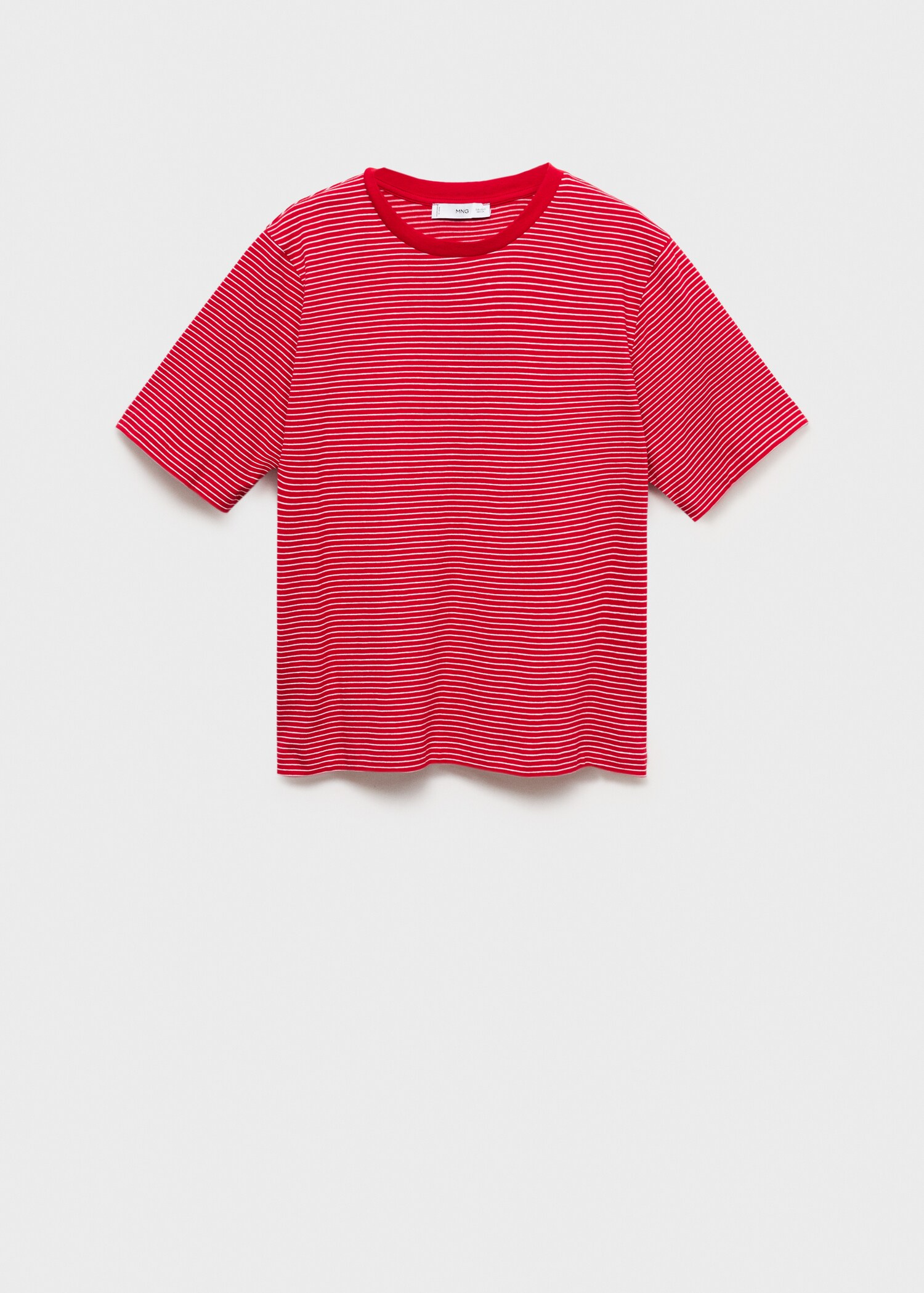 Striped cotton T-shirt - Article without model