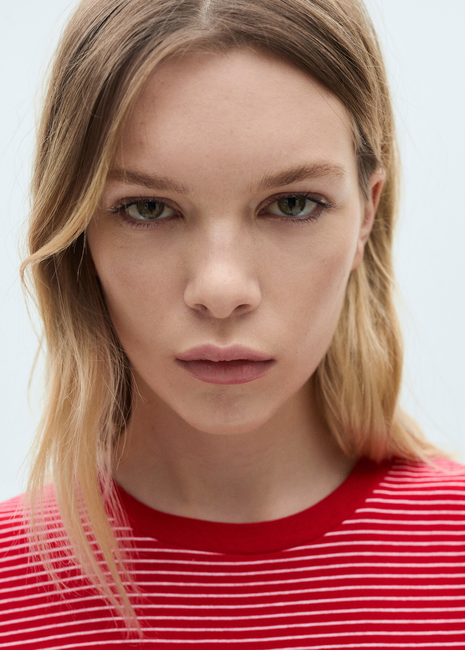 Striped cotton T-shirt - Details of the article 1