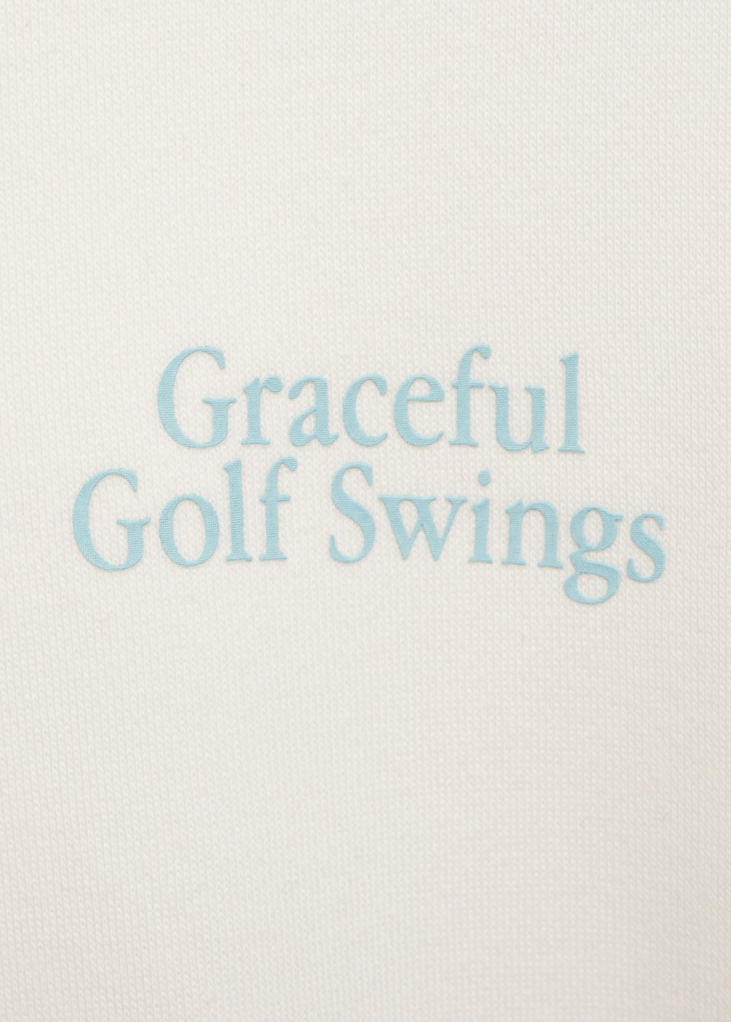 Message cotton sweatshirt