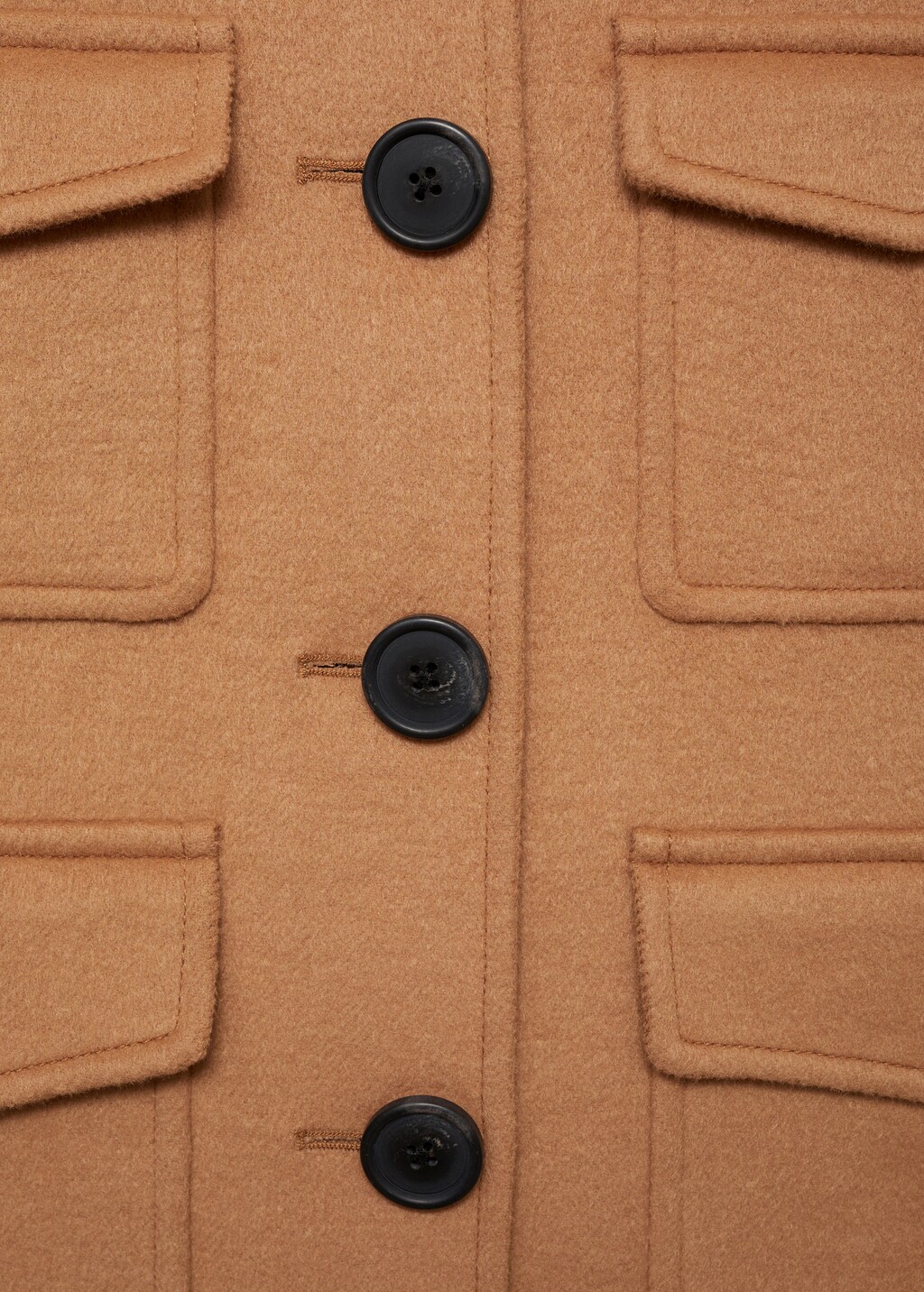 Mango Wool jacket with pockets