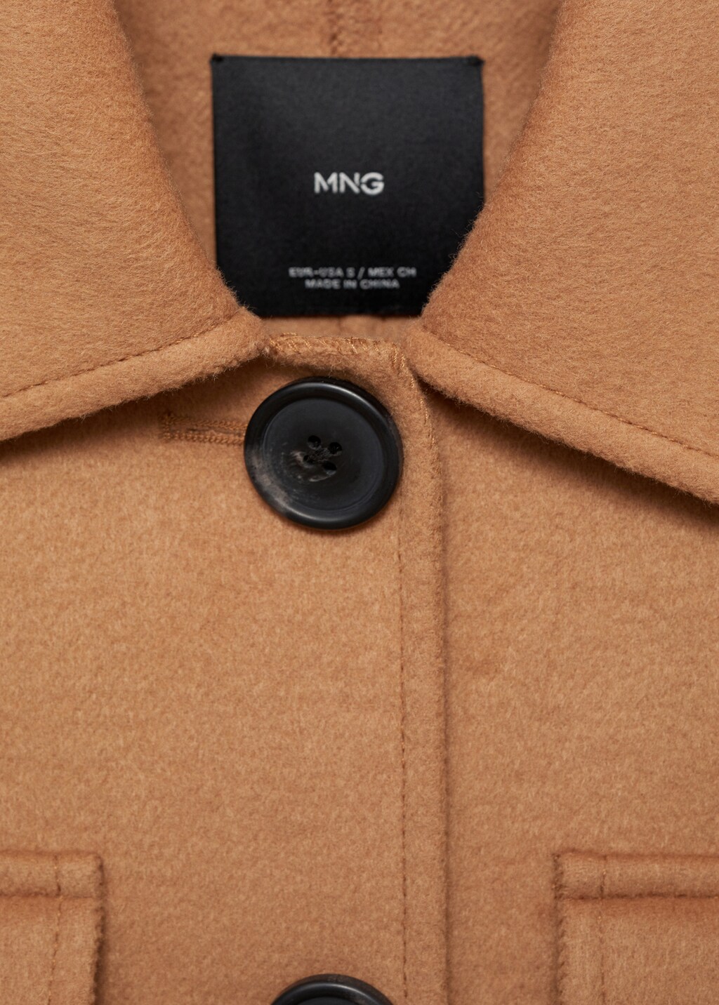 Mango Wool jacket with pockets