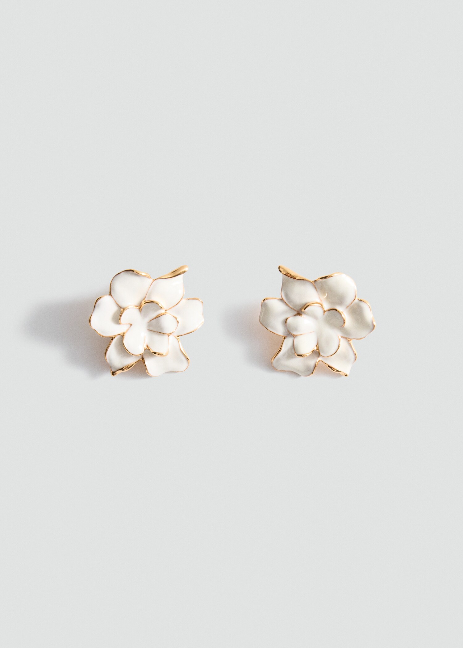 Pendientes doble flor - Artículo sin modelo