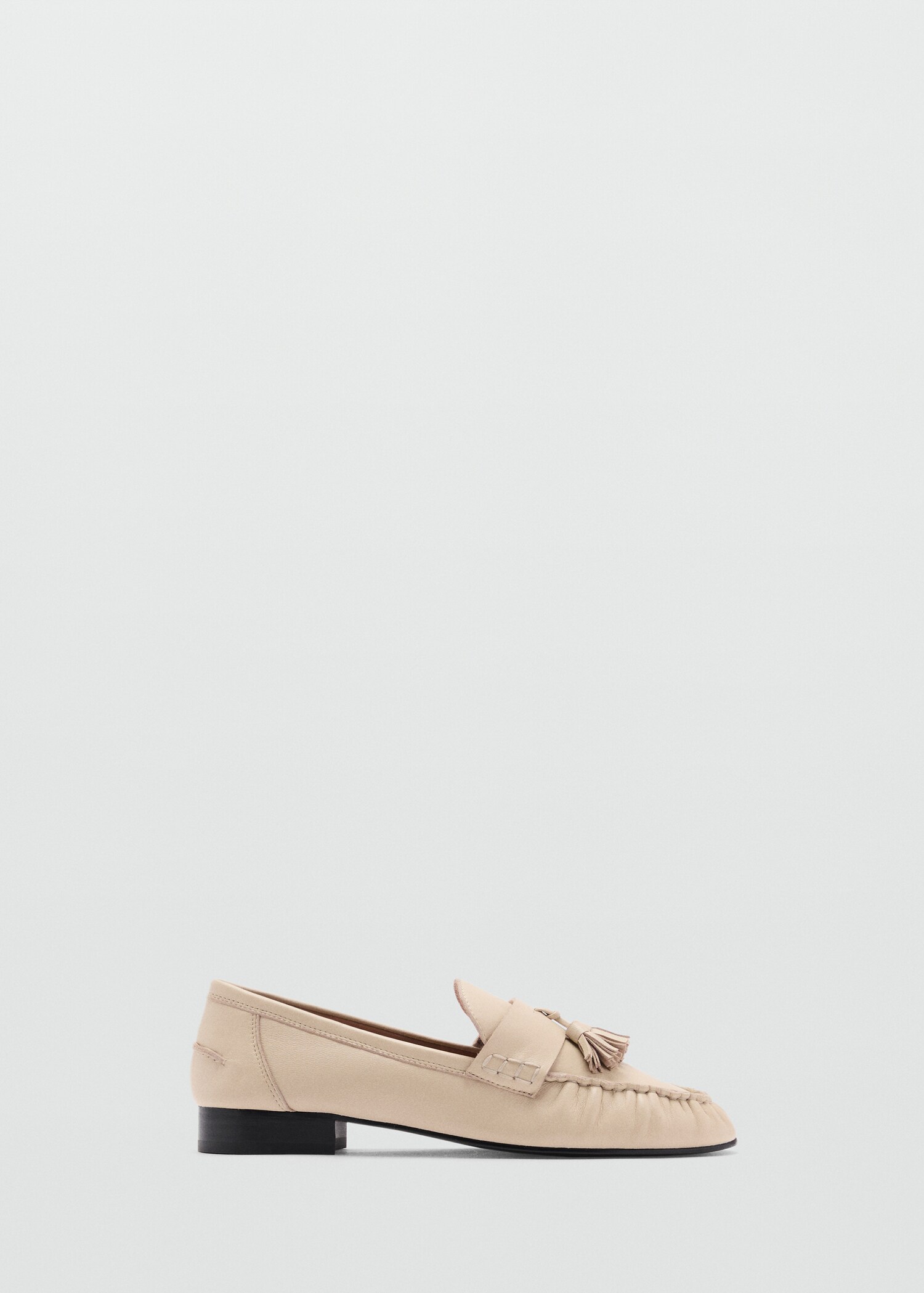 Leder-Loafer mit Quaste - Artikel ohne Model