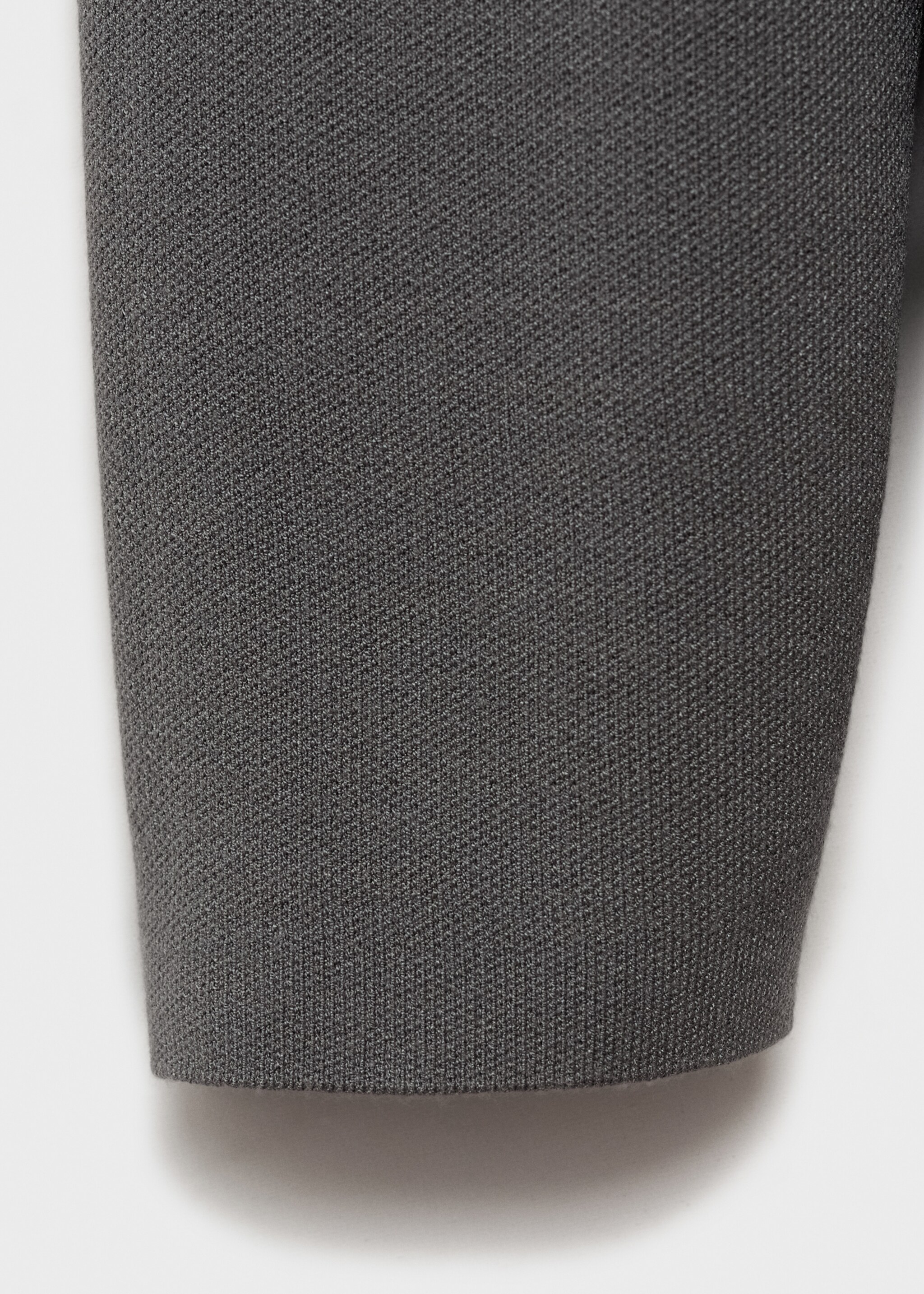 Perkins-neck sweater with zip - Details of the article 0