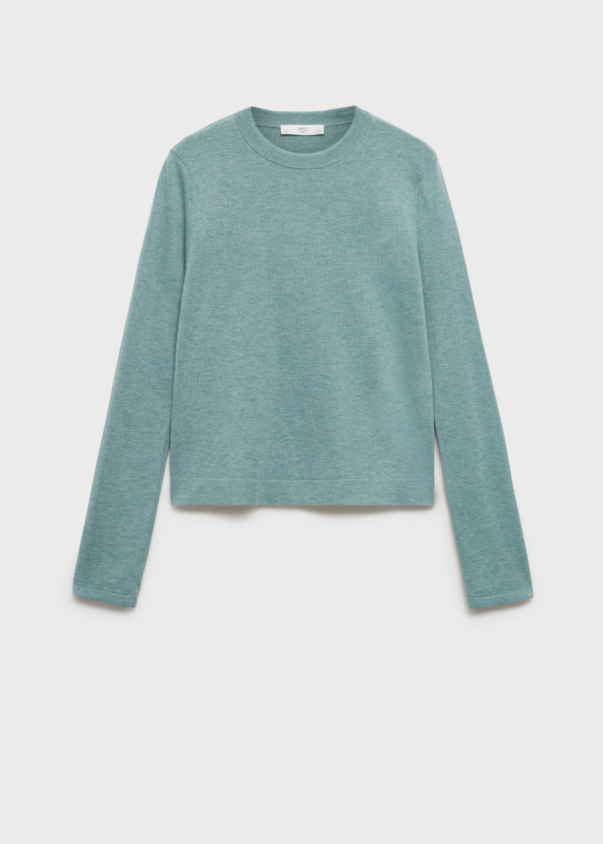 Round-neck knitted sweater - Article without model