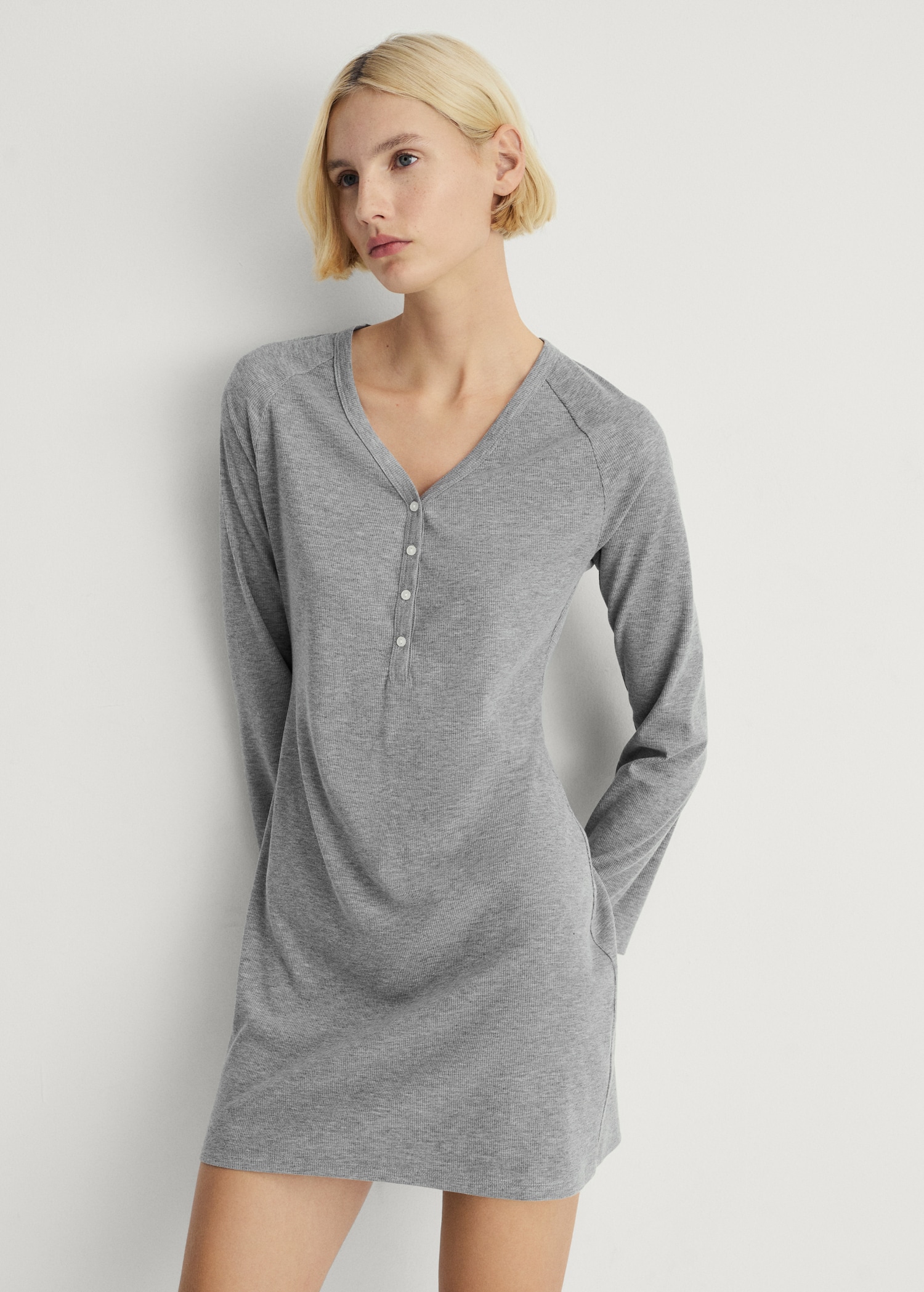 Knitwear nightgown - Medium plane