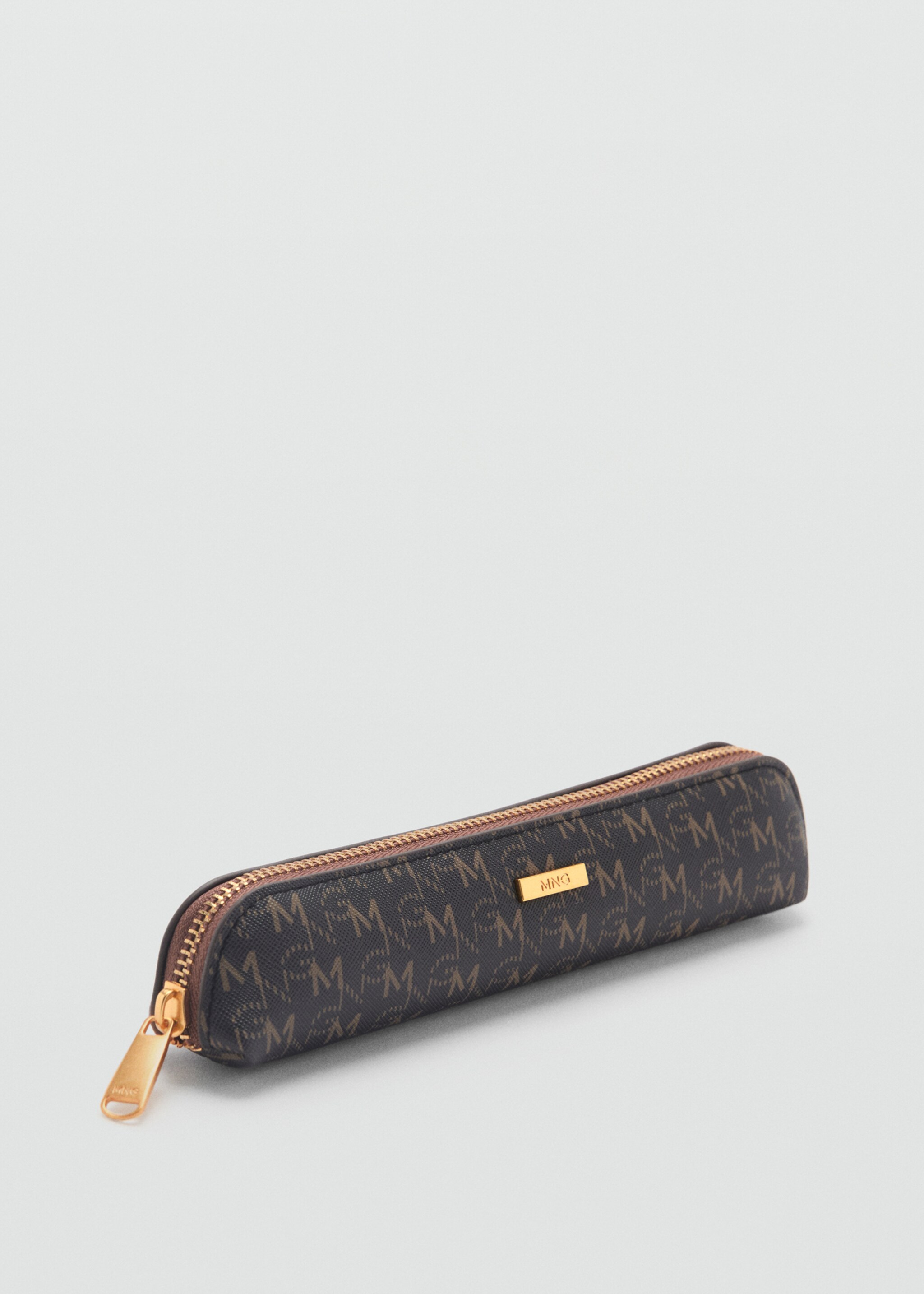 Zip case with printed logo - Medium plane