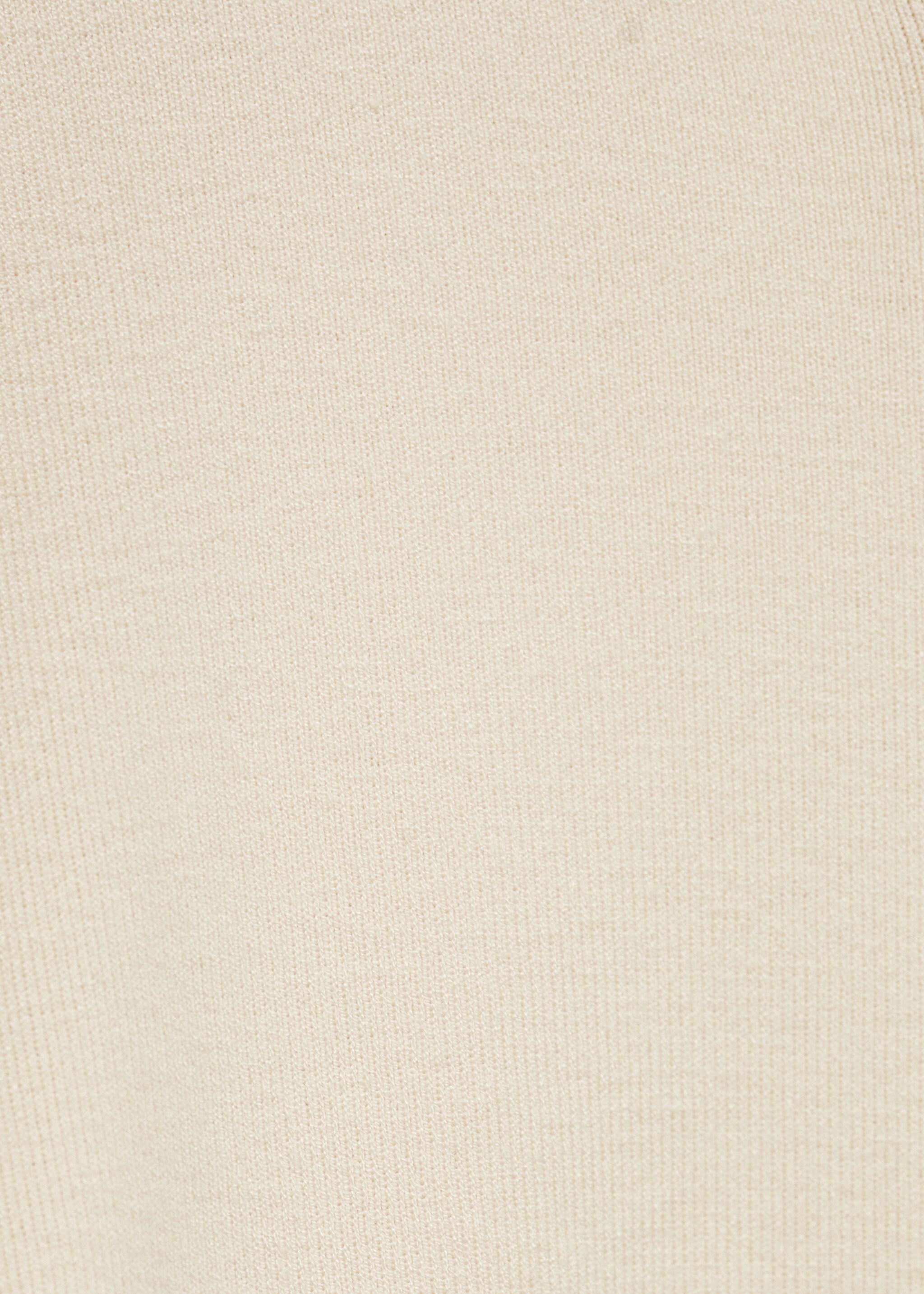 Rib-knit jacket with zip - Details of the article 0