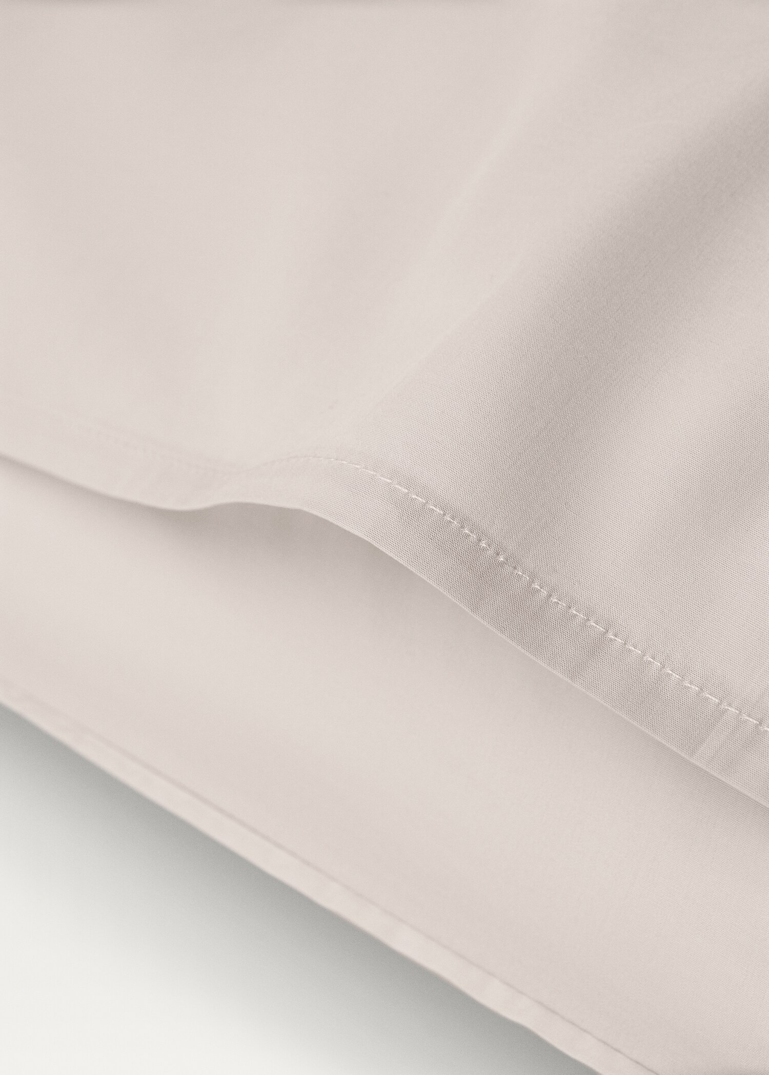 Two 300-thread count cotton percale pillowcases 60x60 cm - Details of the article 3