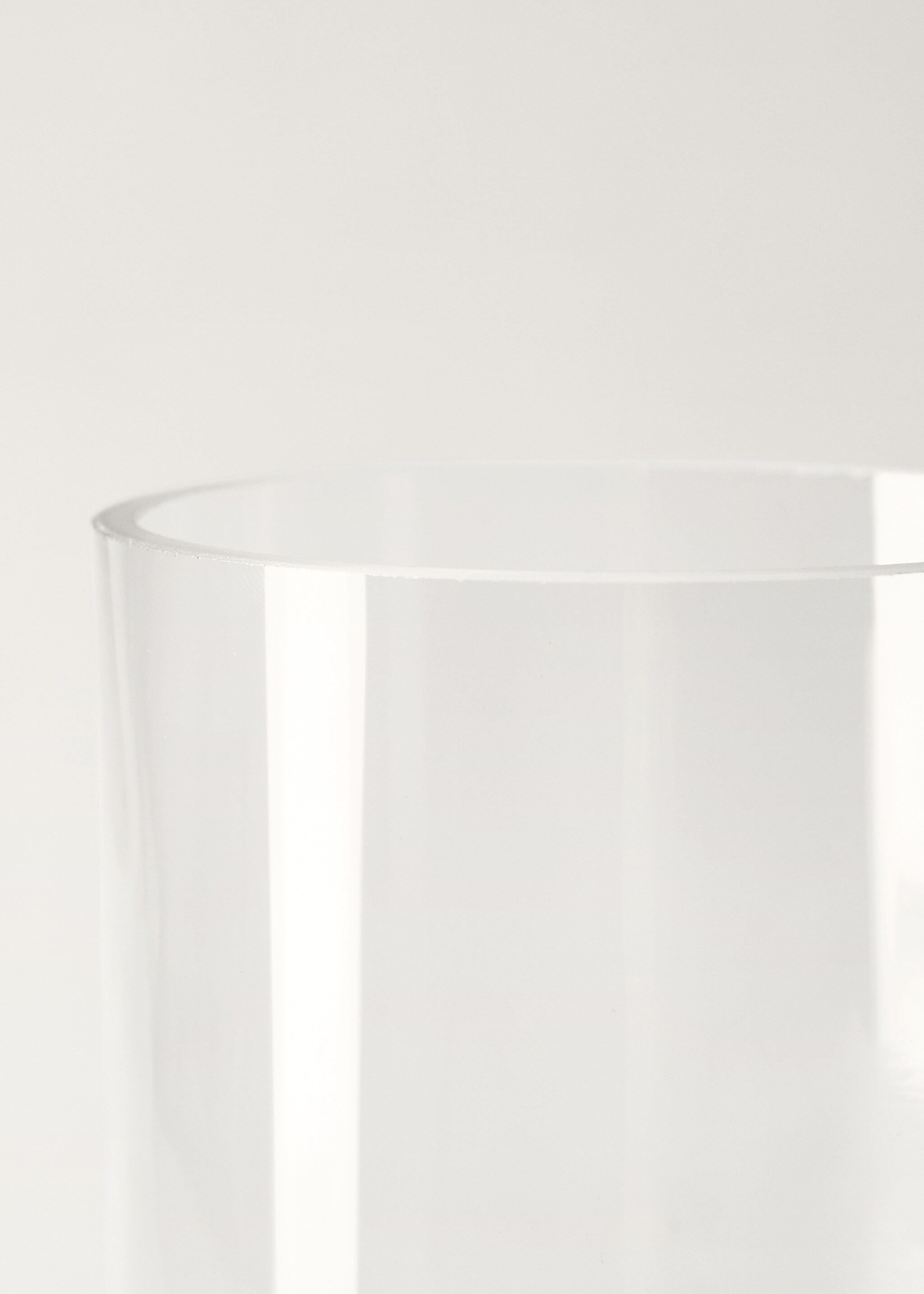 Zylindrische Glasvase - Detail des Artikels 2